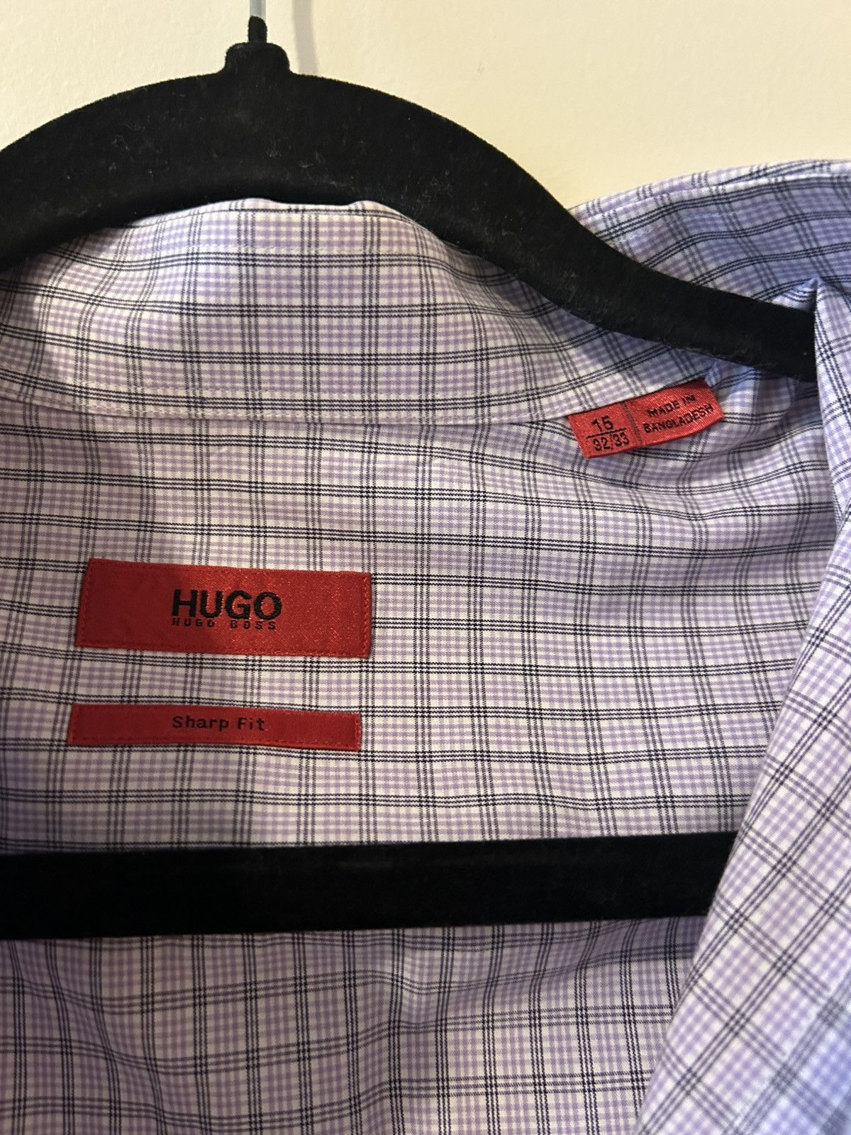 Hugo Boss Purple Hugo Boss button up Size US S / EU 44-46 / 1 - 3 Thumbnail