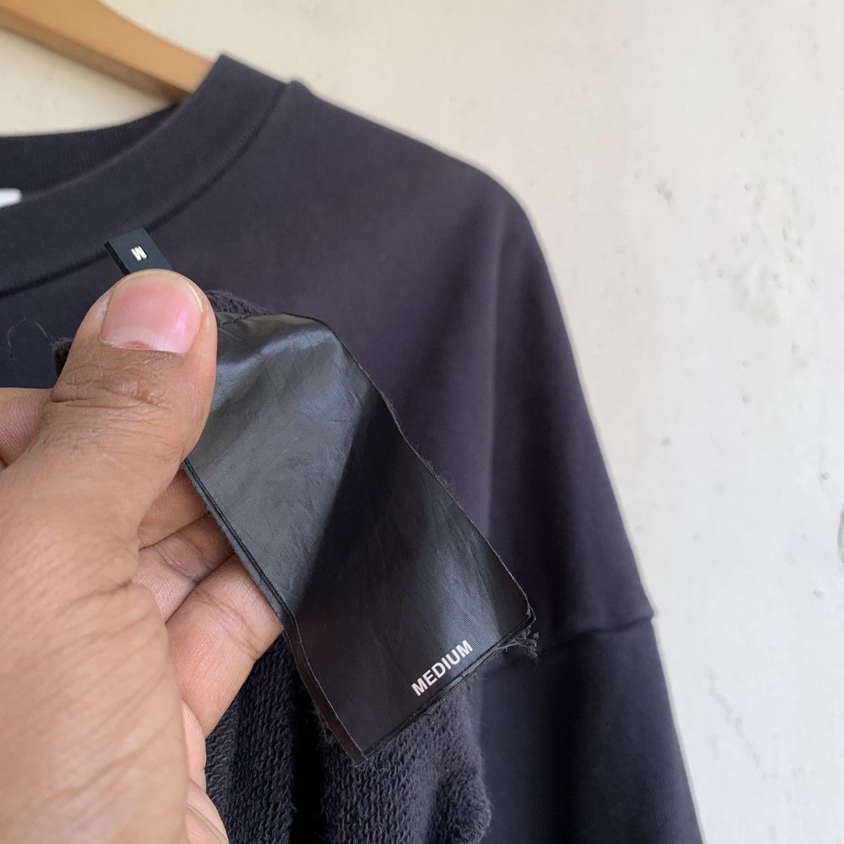 Fear of God Fear Of God Black Crewneck Size US M / EU 48-50 / 2 - 10 Thumbnail