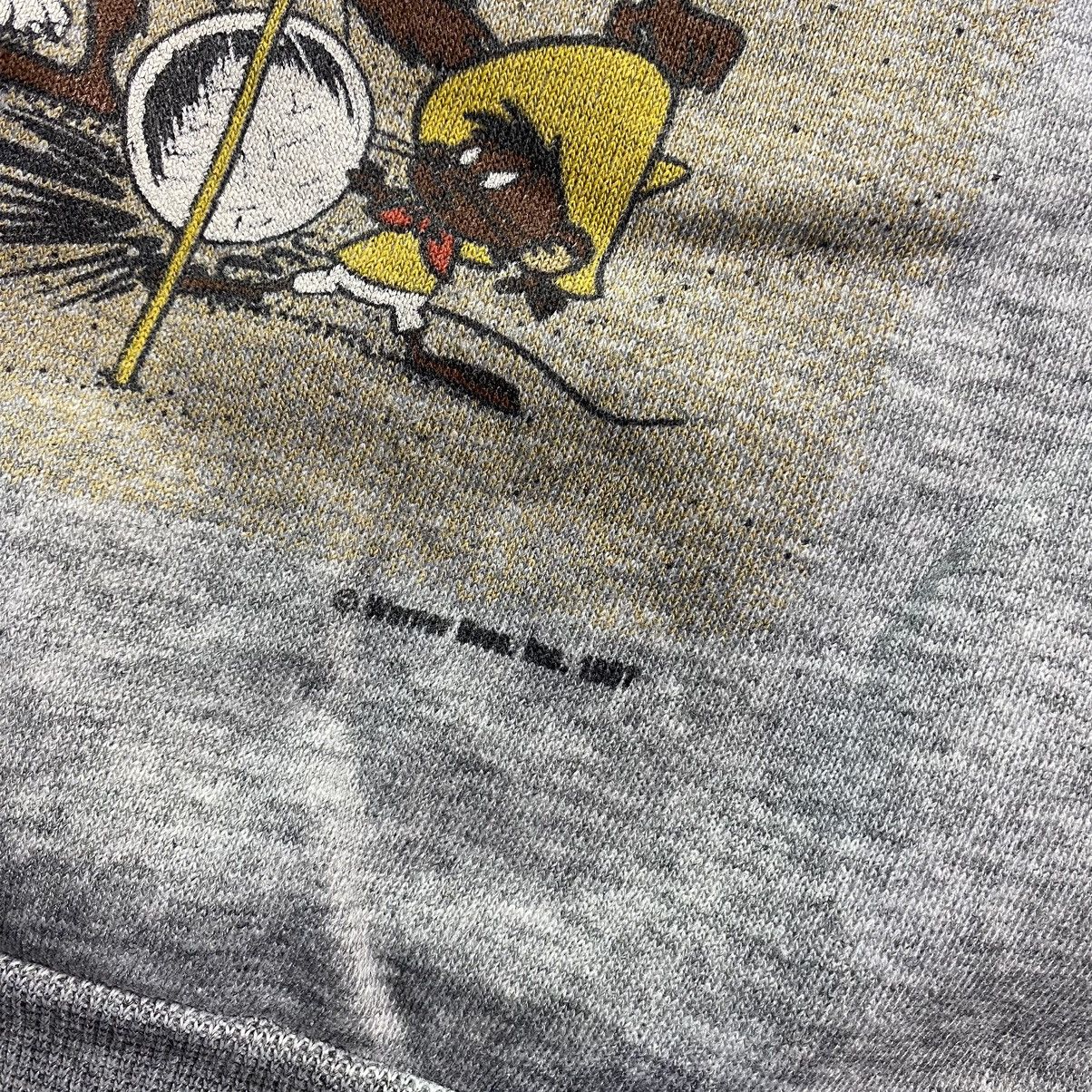Warner Bros Vintage Tazmanian Looney Tunes 1997 Volleyball Sweatshirt Size US S / EU 44-46 / 1 - 3 Thumbnail
