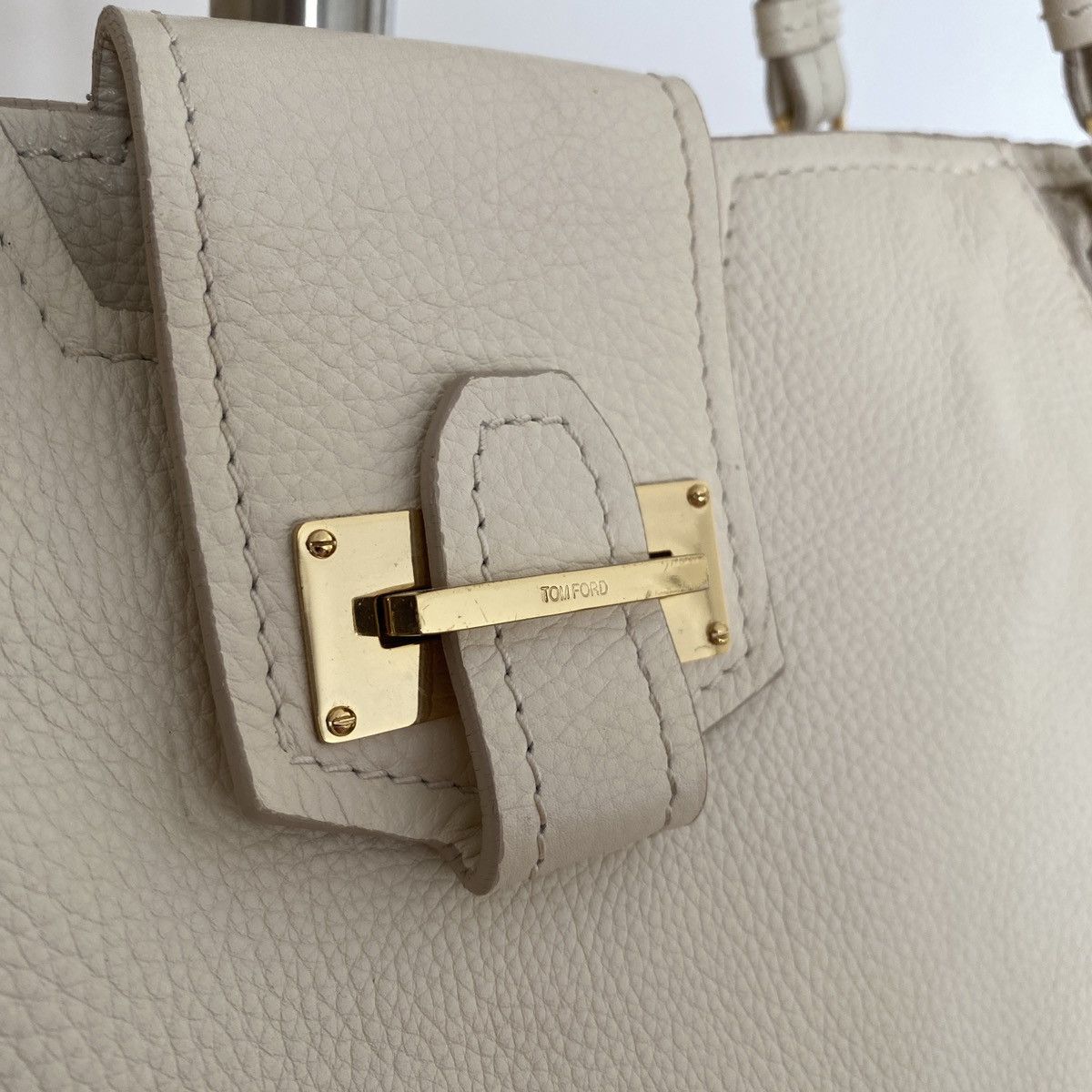 Tom Ford Zip Leather Bag Tom Ford Size ONE SIZE - 10 Thumbnail