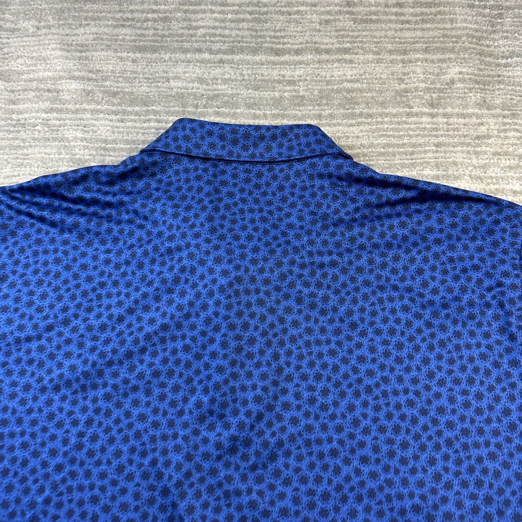 Peter Millar Peter Millar Polo Shirt Mens XL Blue All Over Print Golf Summer Comfort Polo Shirt Mens XL Blue All Over Print Golf Summer Comfort Size US XL / EU 56 / 4 - 4 Thumbnail