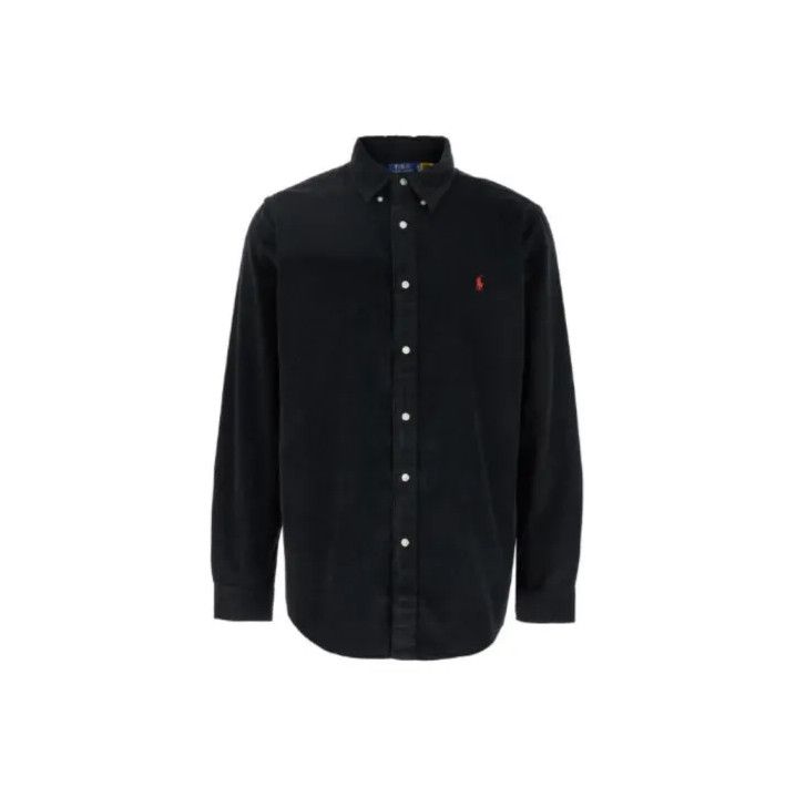 Polo Ralph Lauren Polo Ralph Lauren Solid Logo Embroidered Long-Sleeve Shirt Size US S / EU 44-46 / 1 - 1 Thumbnail
