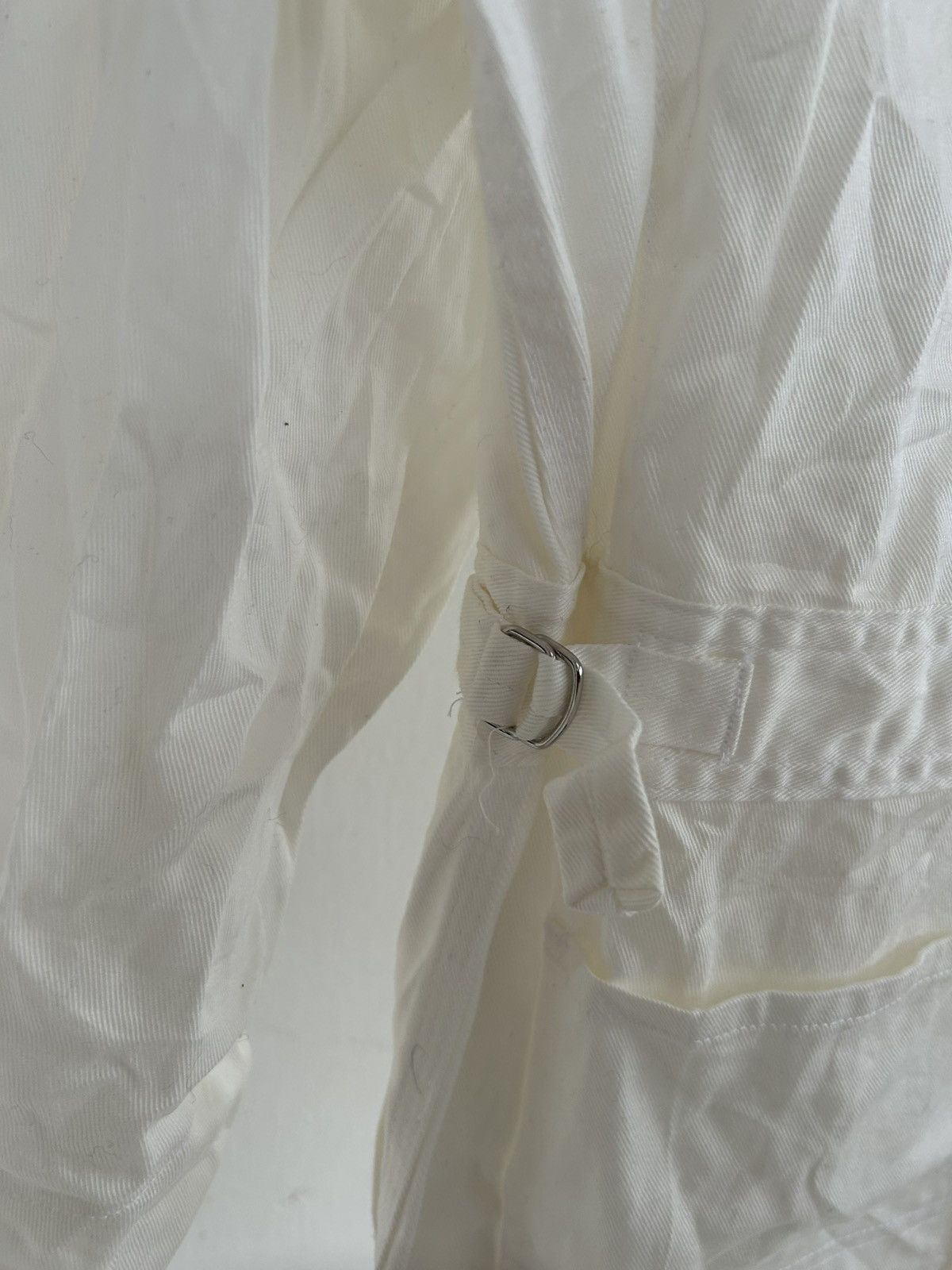 Japanese Brand Kawasaki Team Racing Japan Vintage White Coverall Size US 31 - 15 Thumbnail