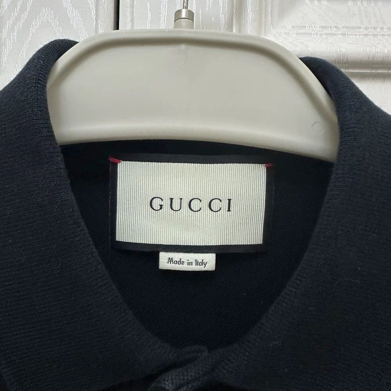 Gucci Gucci Long-sleeved polo shirt 2502-Nextarrow Size US M / EU 48-50 / 2 - 2 Thumbnail