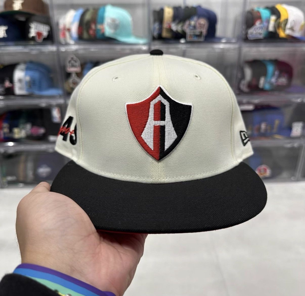 New Era New Era Liga MX Atlas F.C. Flat Brim Baseball Cap J32 Size ONE SIZE - 1 Thumbnail