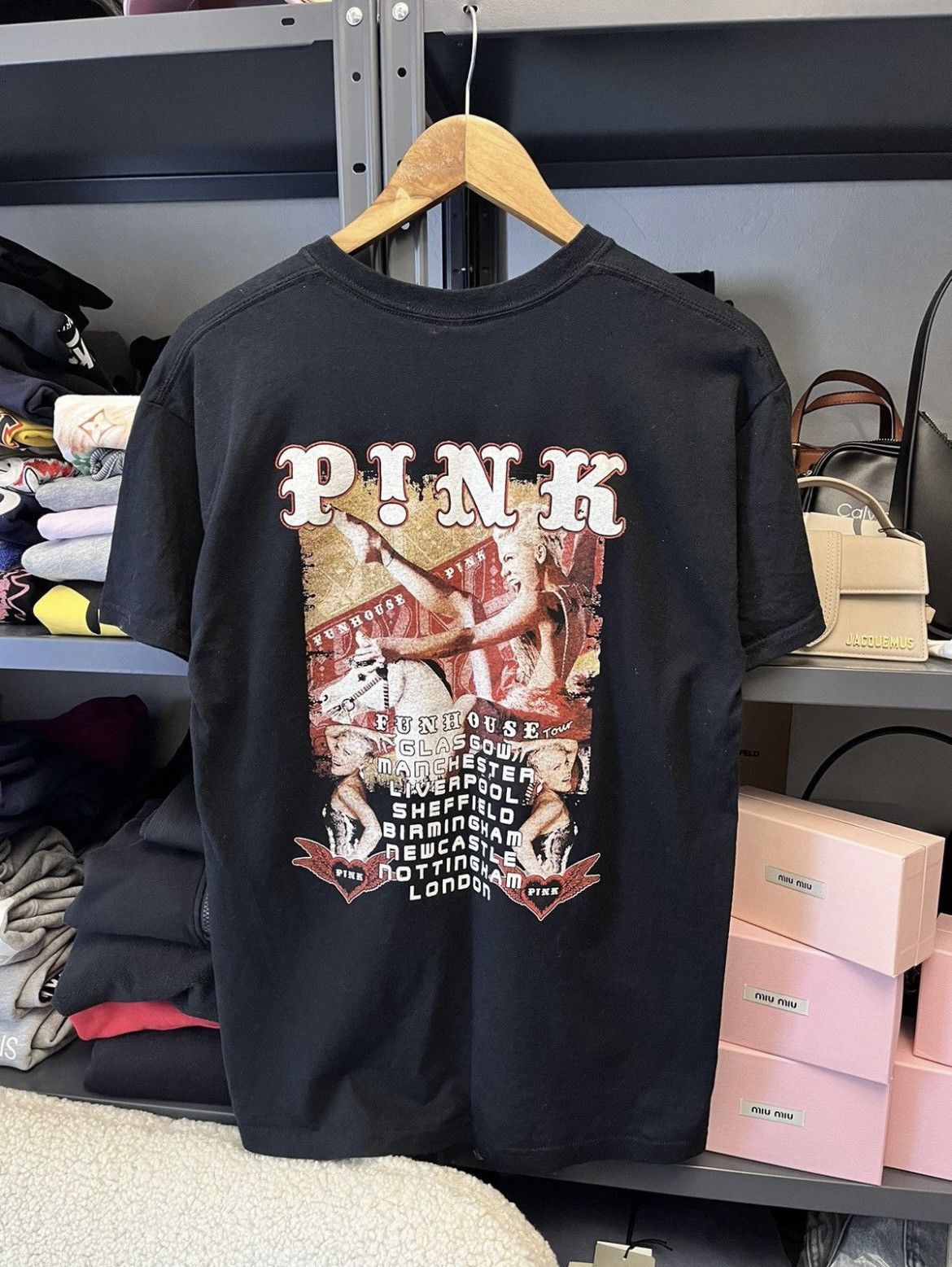Band Tees Vintage Pink Band T-shirt Size US M / EU 48-50 / 2 - 4 Thumbnail