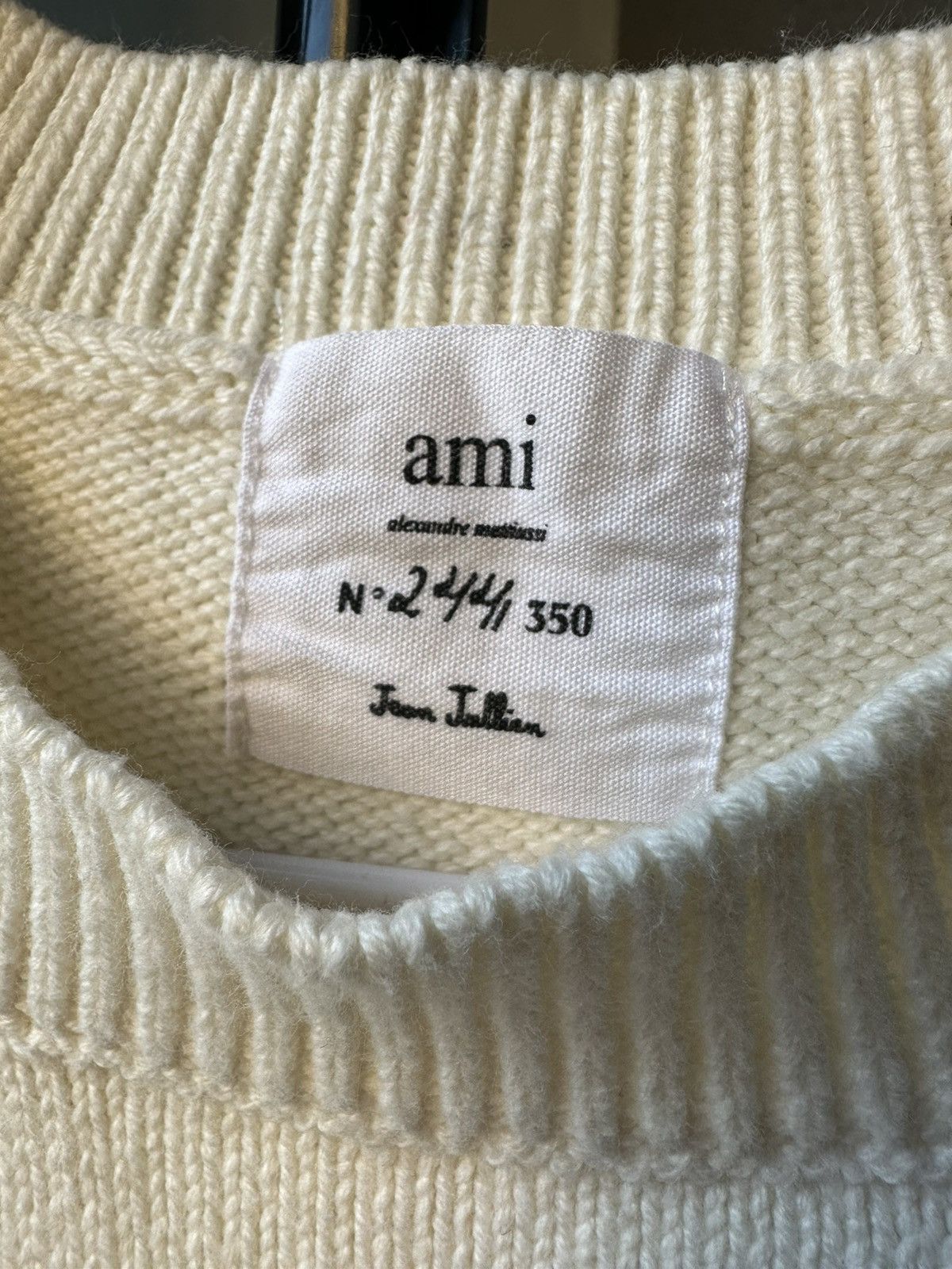AMI Ami vest knit sweater Size XS / US 0-2 / IT 36-38 - 5 Thumbnail