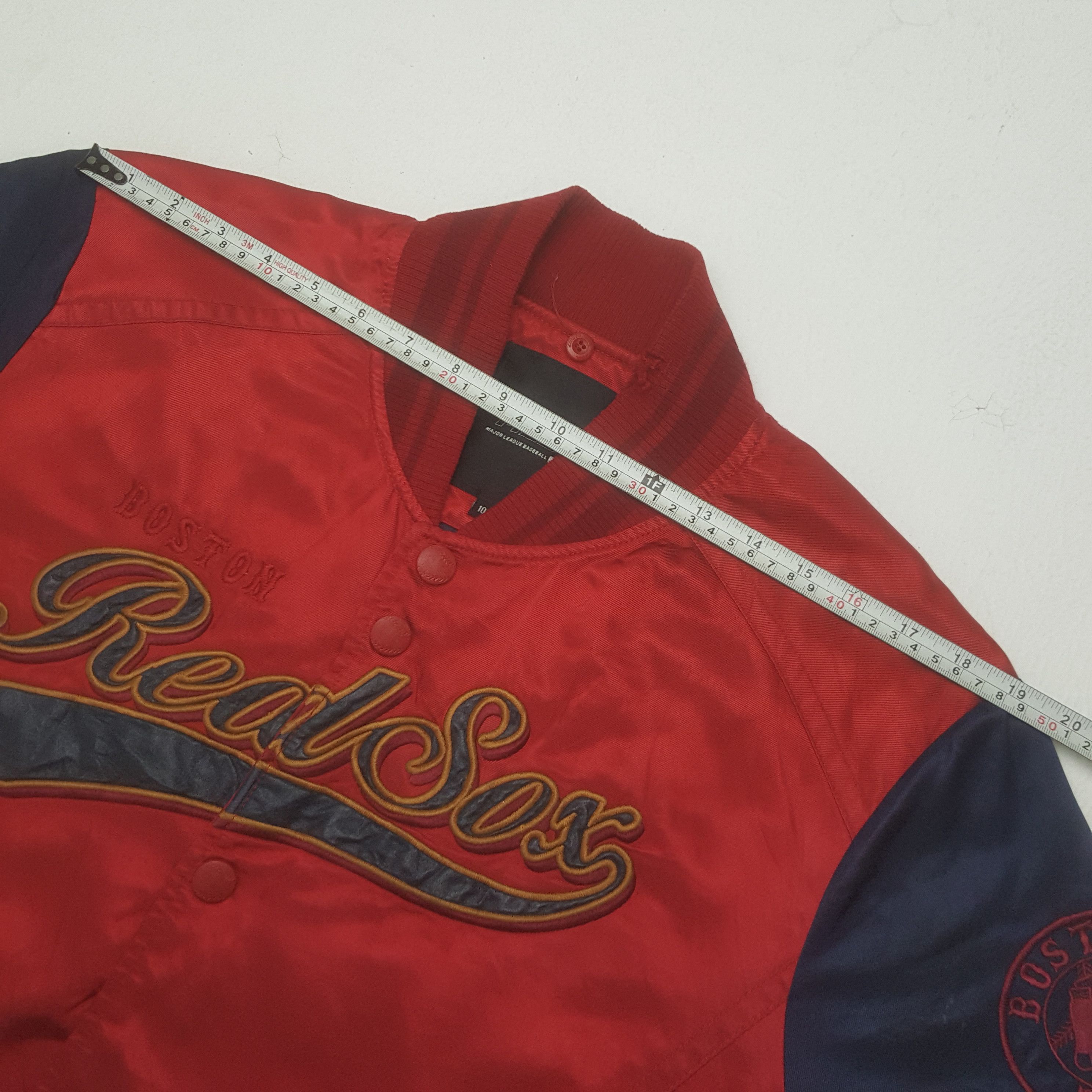 MLB × Vintage Vintage MLB Red Sox Varsity Jacket Size US L / EU 52-54 / 3 - 6 Thumbnail