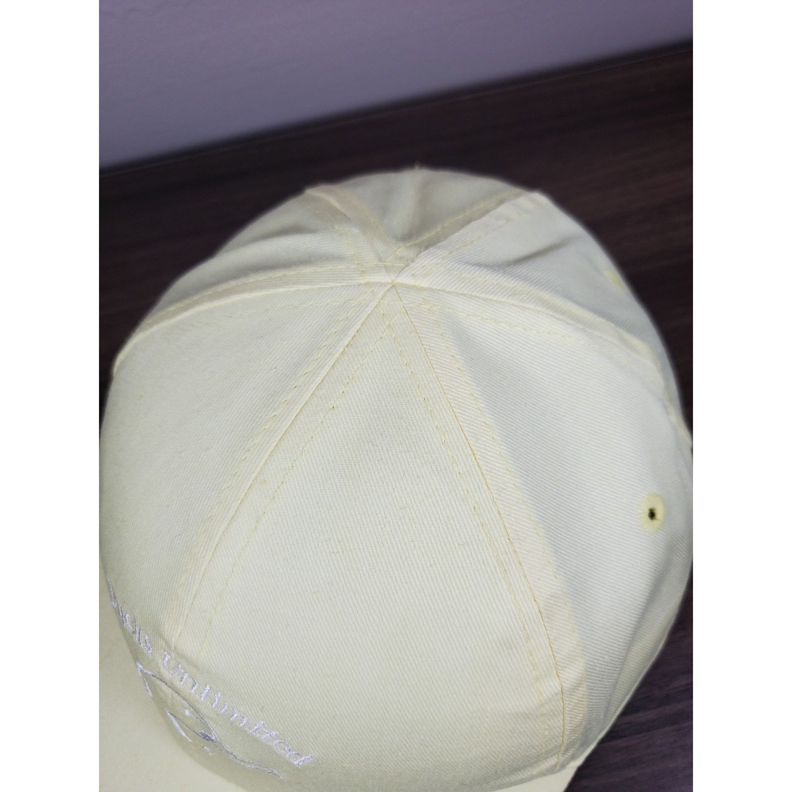 Vintage Ducks Unlimited Light Yellow Hat Hunting Cap Mallard Duck Size ONE SIZE - 9 Thumbnail