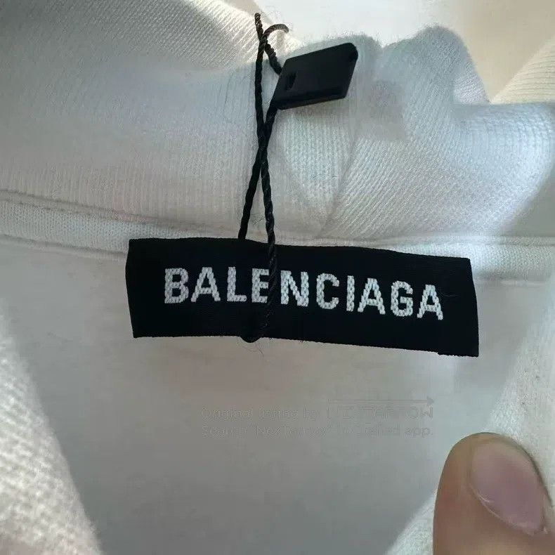 Balenciaga Balenciaga Crown Wheat White Sweater Size US XS / EU 42 / 0 - 3 Thumbnail