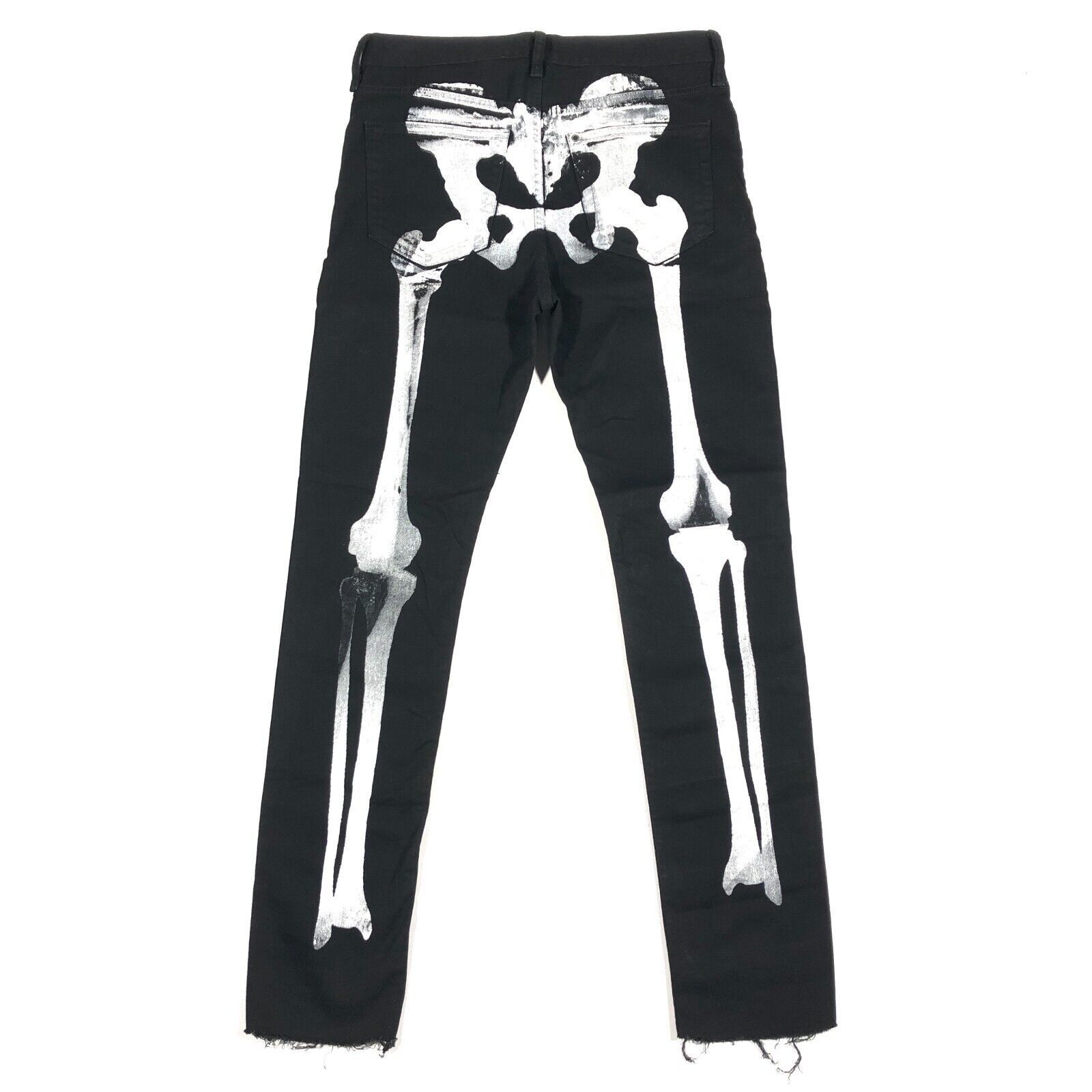 Levi's × Vintage Skeleton R Sniper Black Slim Jeans Pants size 31x33 B9 Size US 31 - 1 Thumbnail