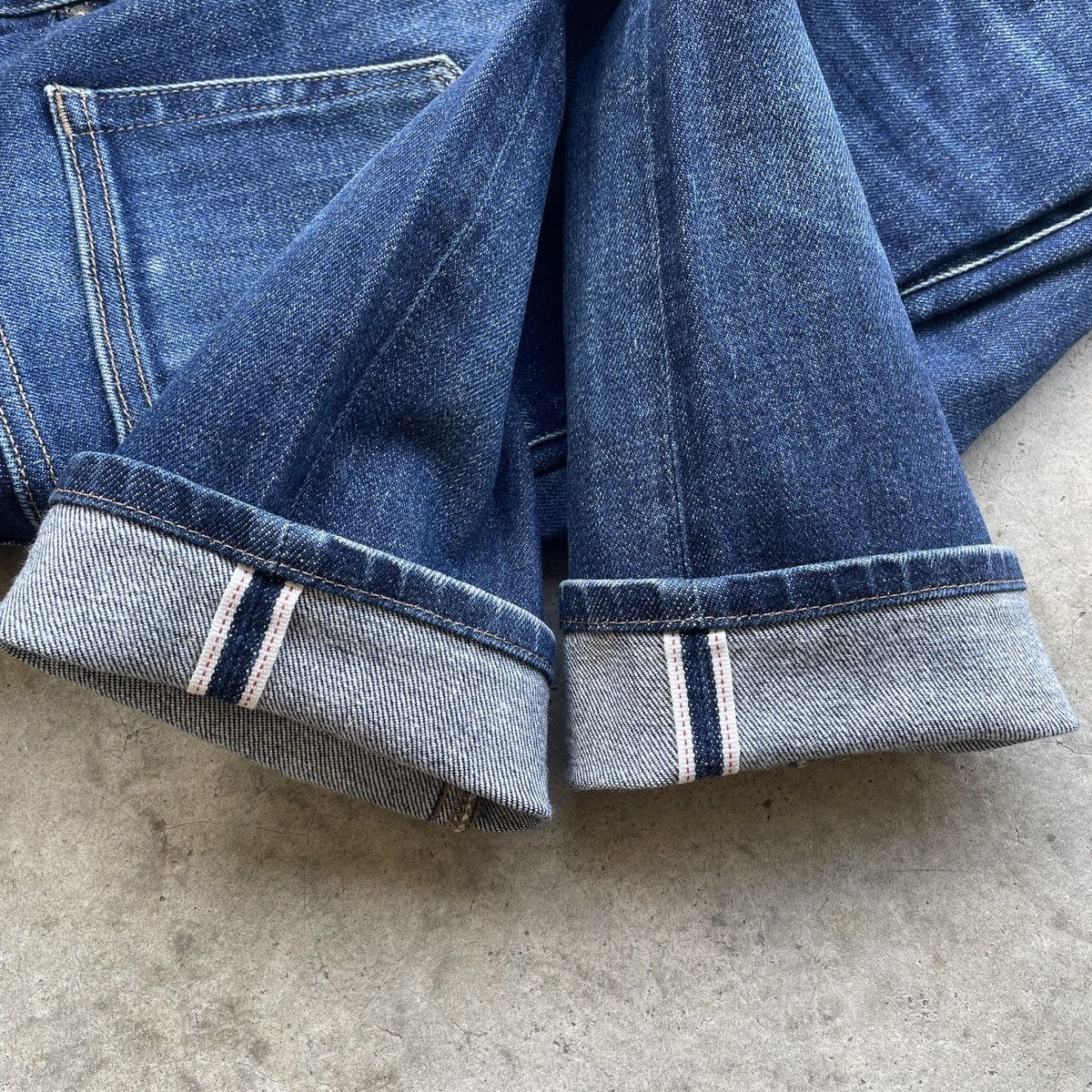 Japanese Brand W30 Vintage Japanese Selvedge Denim Faded Jeans Pants Size US 30 / EU 46 - 8 Thumbnail