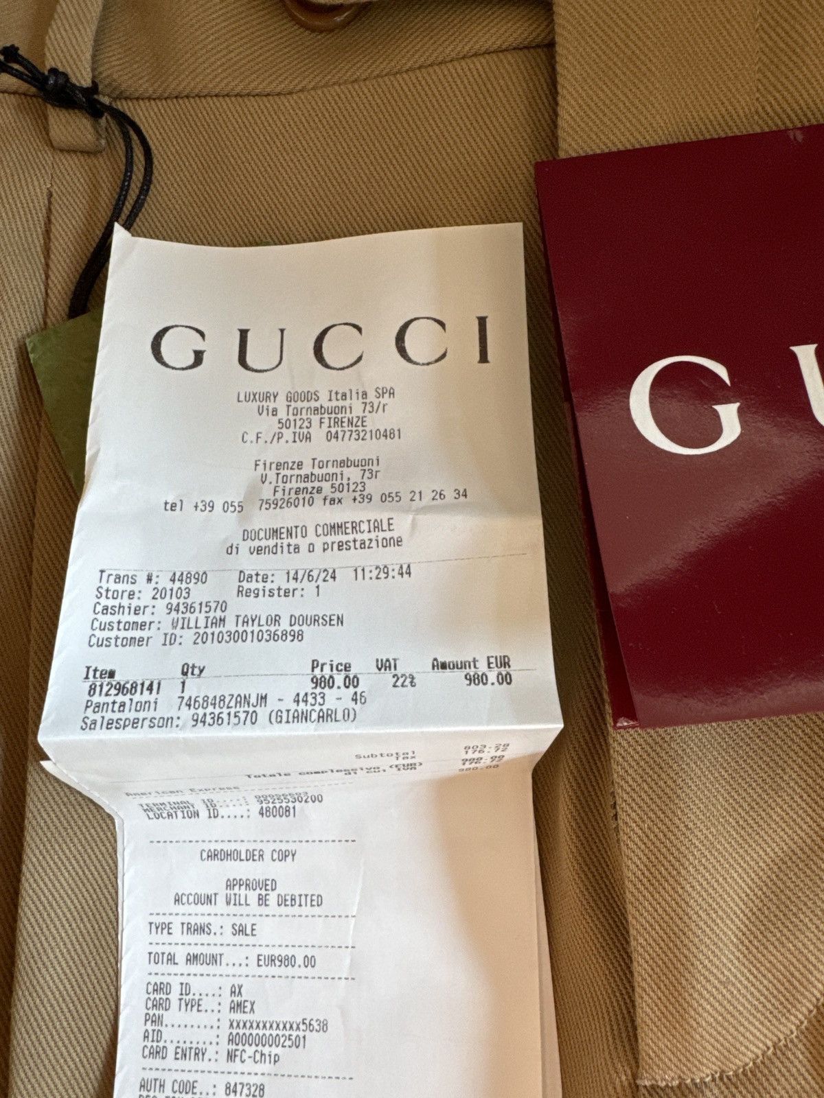 Gucci Gucci chinos Size US 32 / EU 48 - 7 Thumbnail