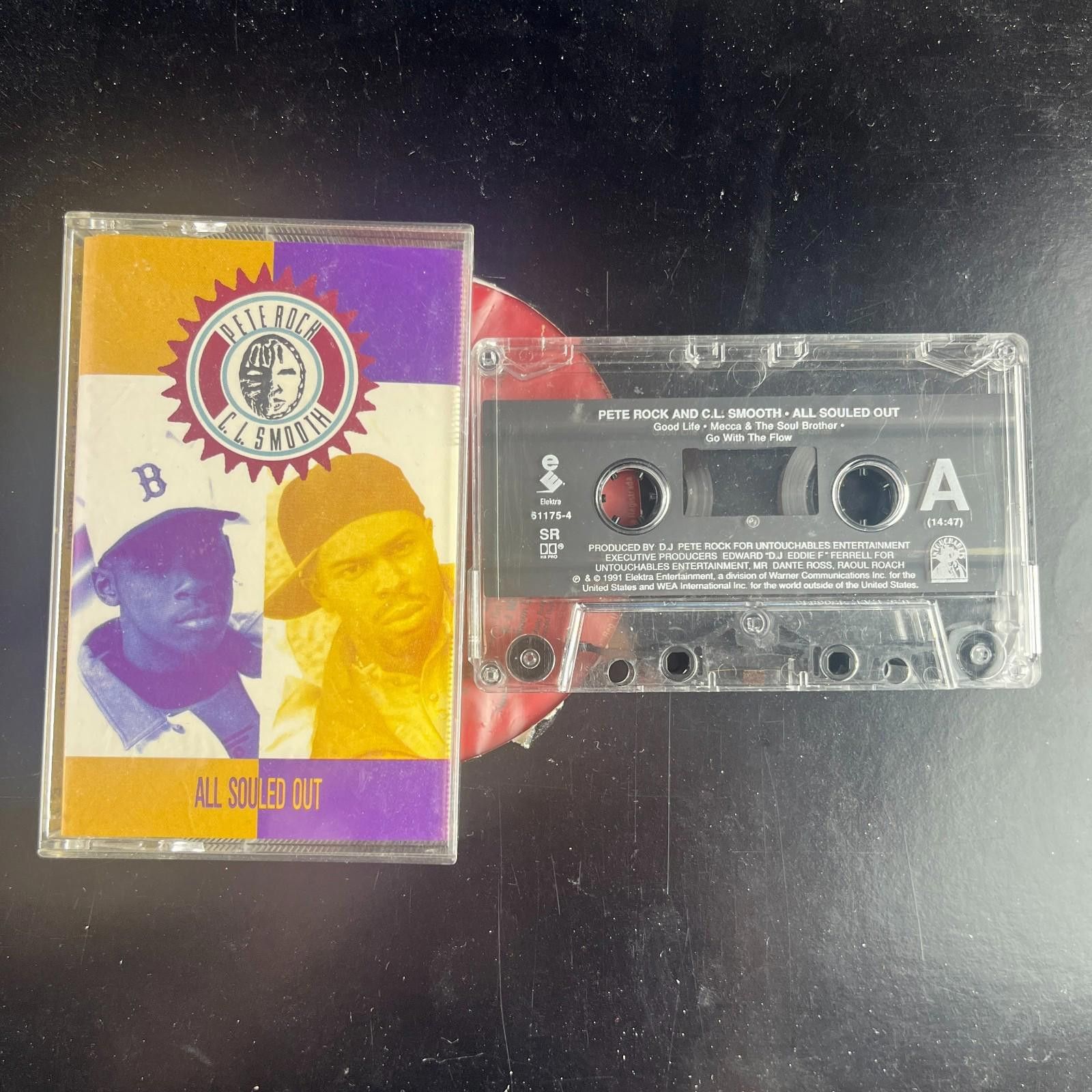 Other Pete Rock & CL Smooth All Souled Out Cassette 1991 Rare EP Size ONE SIZE - 1 Thumbnail