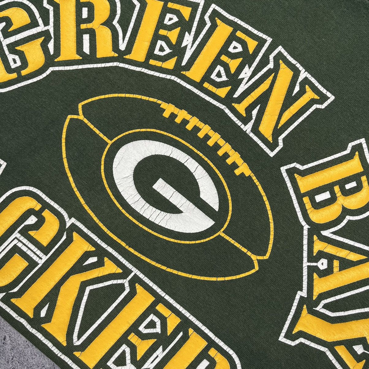 NFL Vintage Green Bay Packers NFL faded Made in USA tee 90’s Size US XL / EU 56 / 4 - 12 Thumbnail