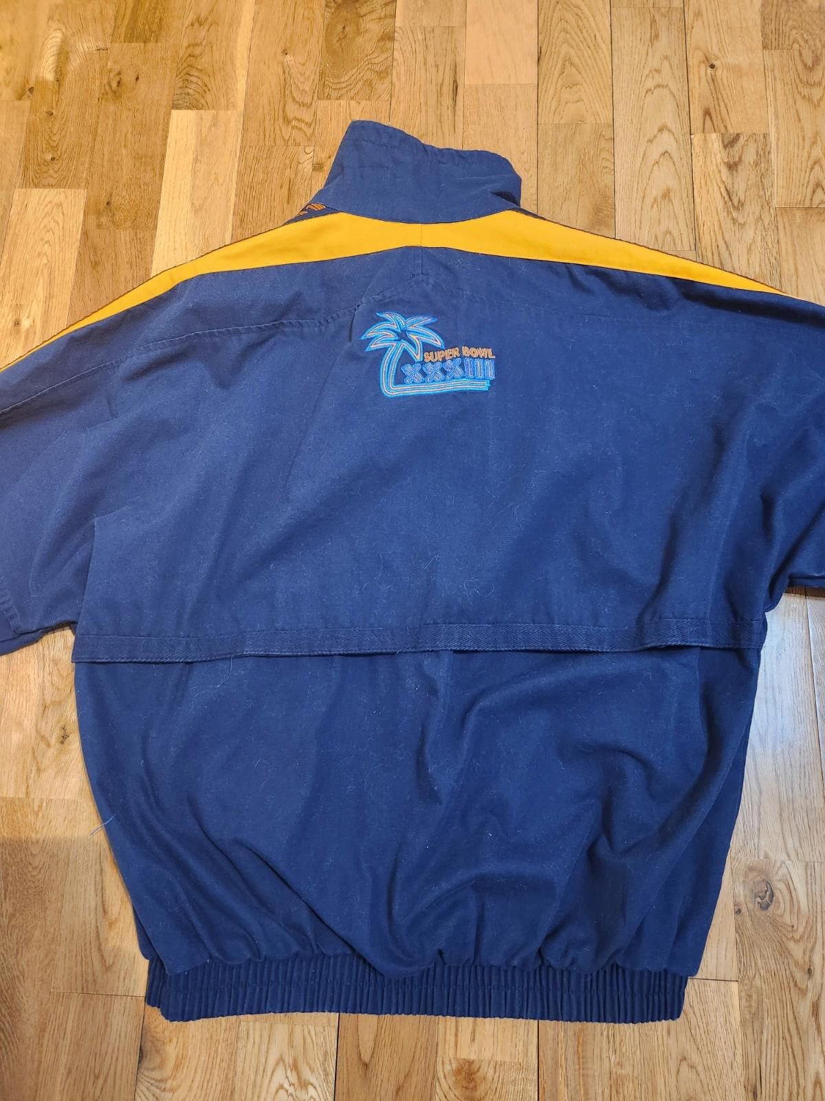 Pro Player Rare Vintage 90s Superbowl XXXIII NFL Logo Jacket Miami FL M Size ONE SIZE - 7 Thumbnail