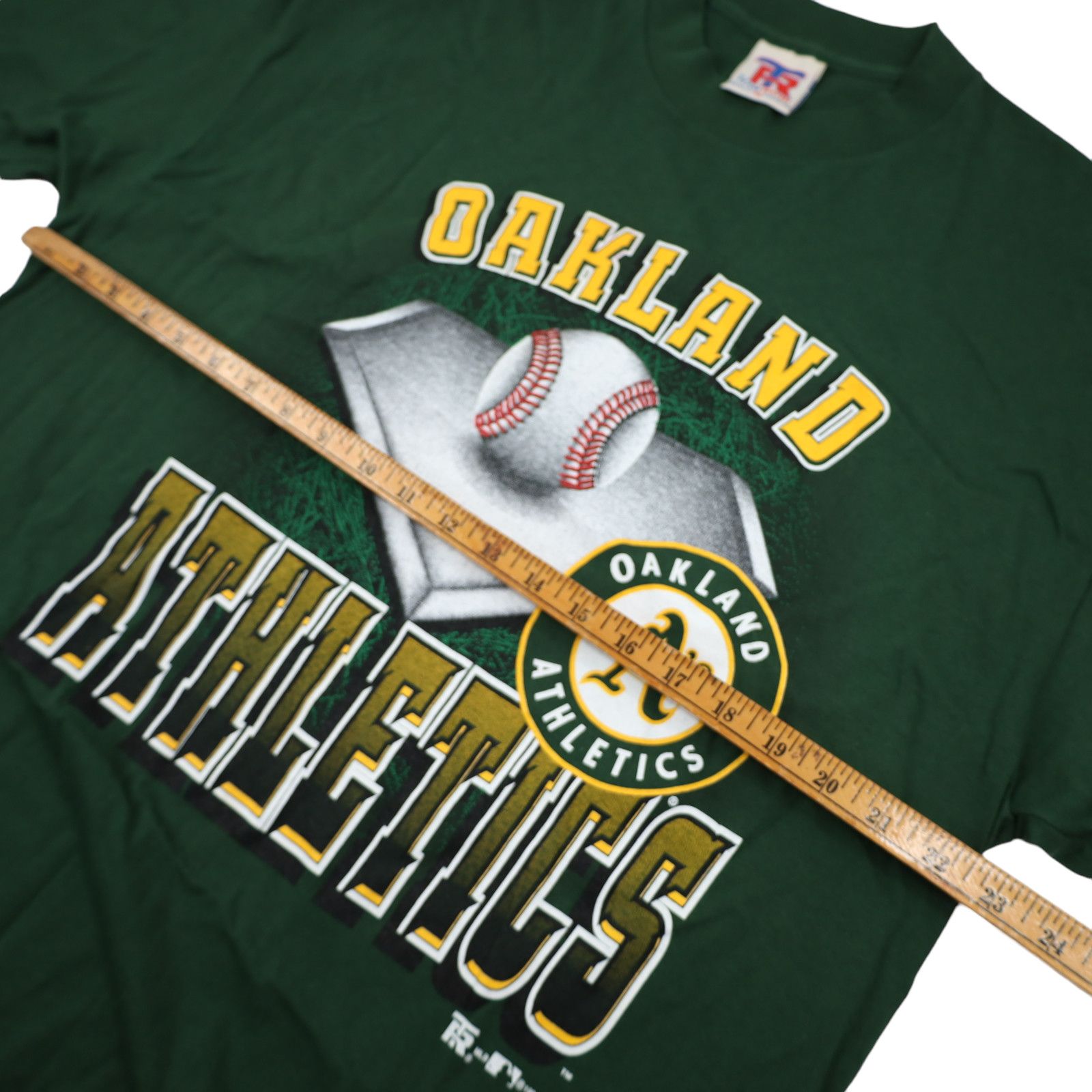 MLB × Vintage Vintage Oakland Athletics Graphic T Shirt Size US XL / EU 56 / 4 - 7 Thumbnail