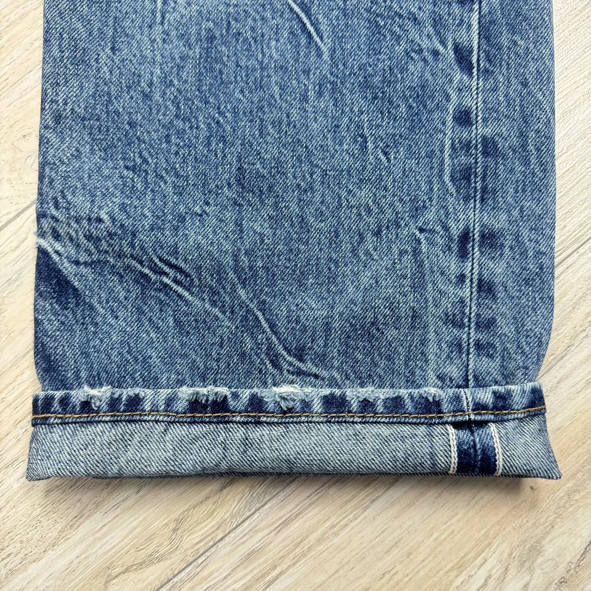 Designer Rare Guess Distressed Slim Italian Selvedge Denim Jeans Size US 38 / EU 54 - 18 Thumbnail