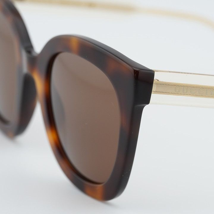 Gucci Gucci GG0564S 002 Women Sunglasses Havana Cat Eye Frame Size ONE SIZE - 4 Thumbnail