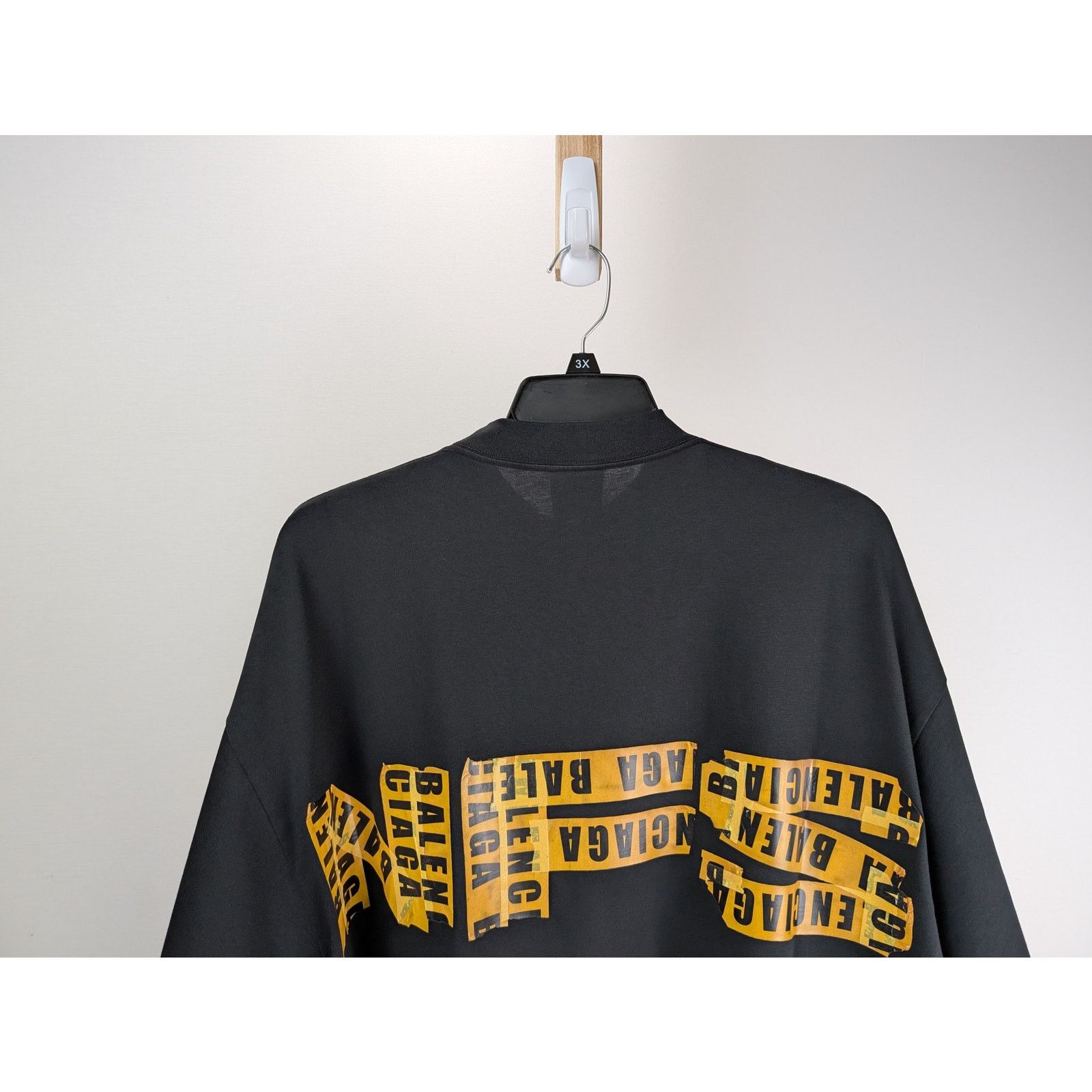Balenciaga o1rshd1 Need for Speed Long Sleeve Large Fit T-Shirt Black Size US M / EU 48-50 / 2 - 10 Thumbnail