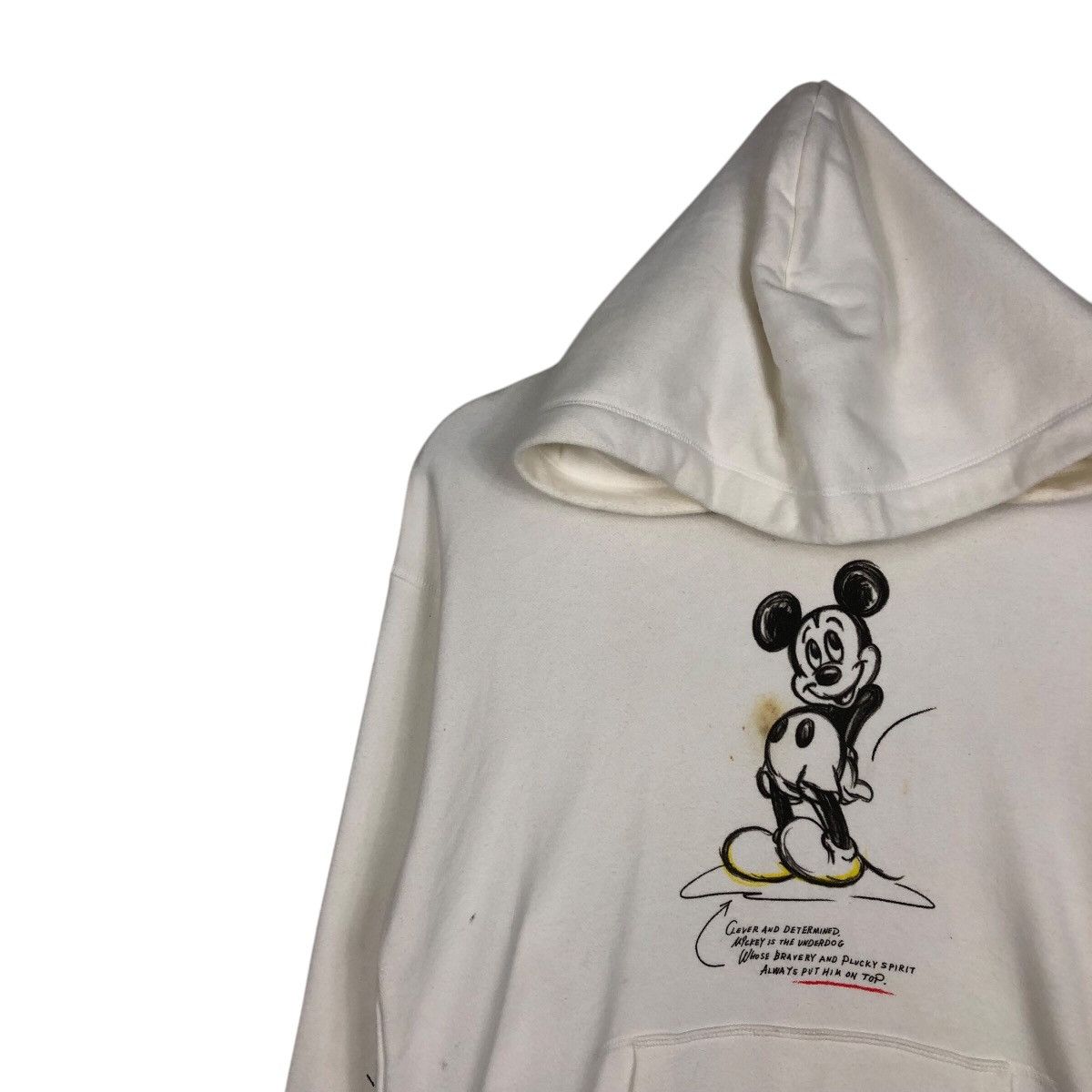 Japanese Brand × Uniqlo 📌Vintage Pull Over Hoodie Sweatshirt Mickey Mouse Big Logo Size US M / EU 48-50 / 2 - 8 Thumbnail