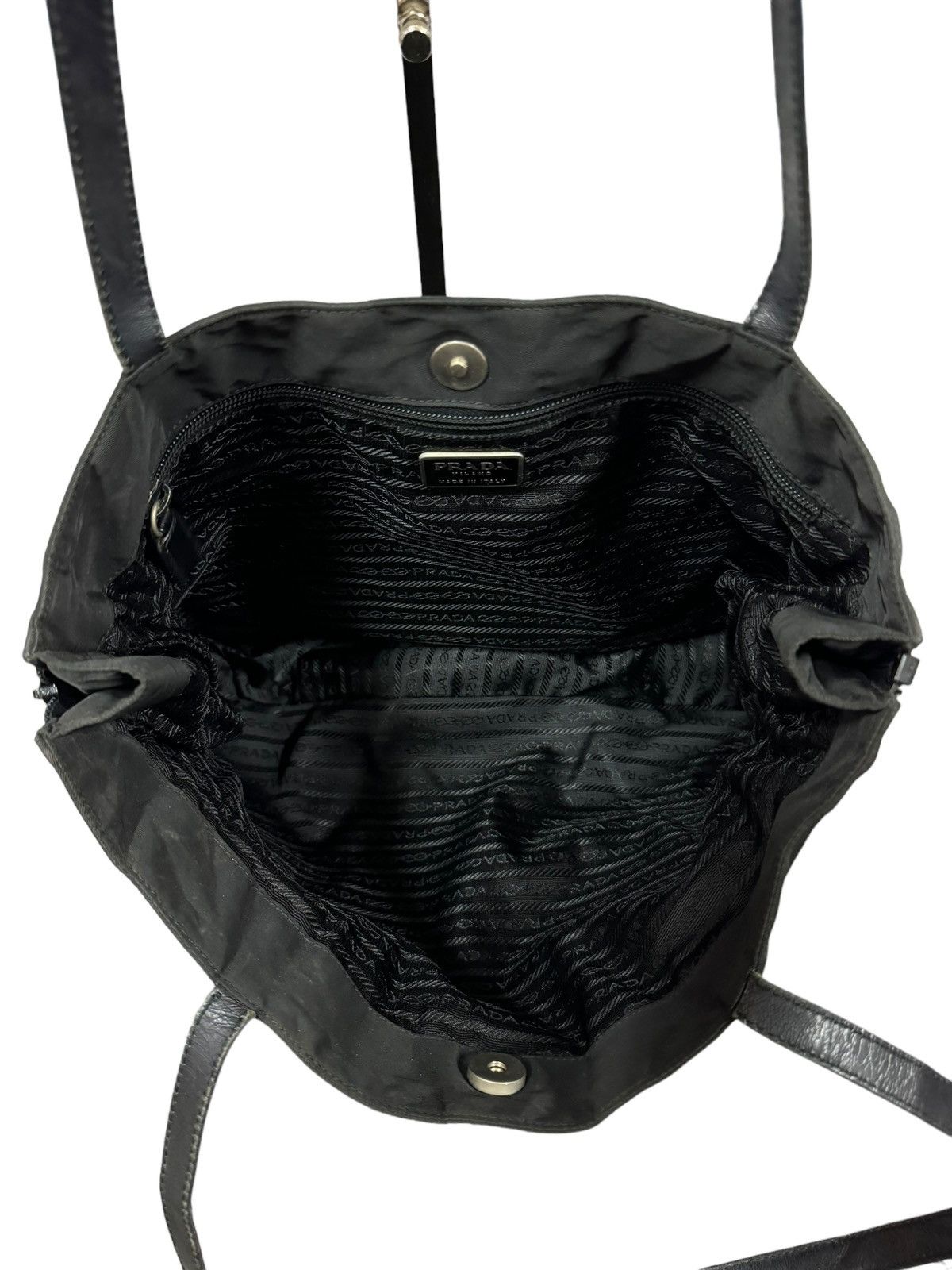 Prada Authentic🔥Prada Tessuto City Top Tote Zipper Expand Bag Size ONE SIZE - 23 Thumbnail