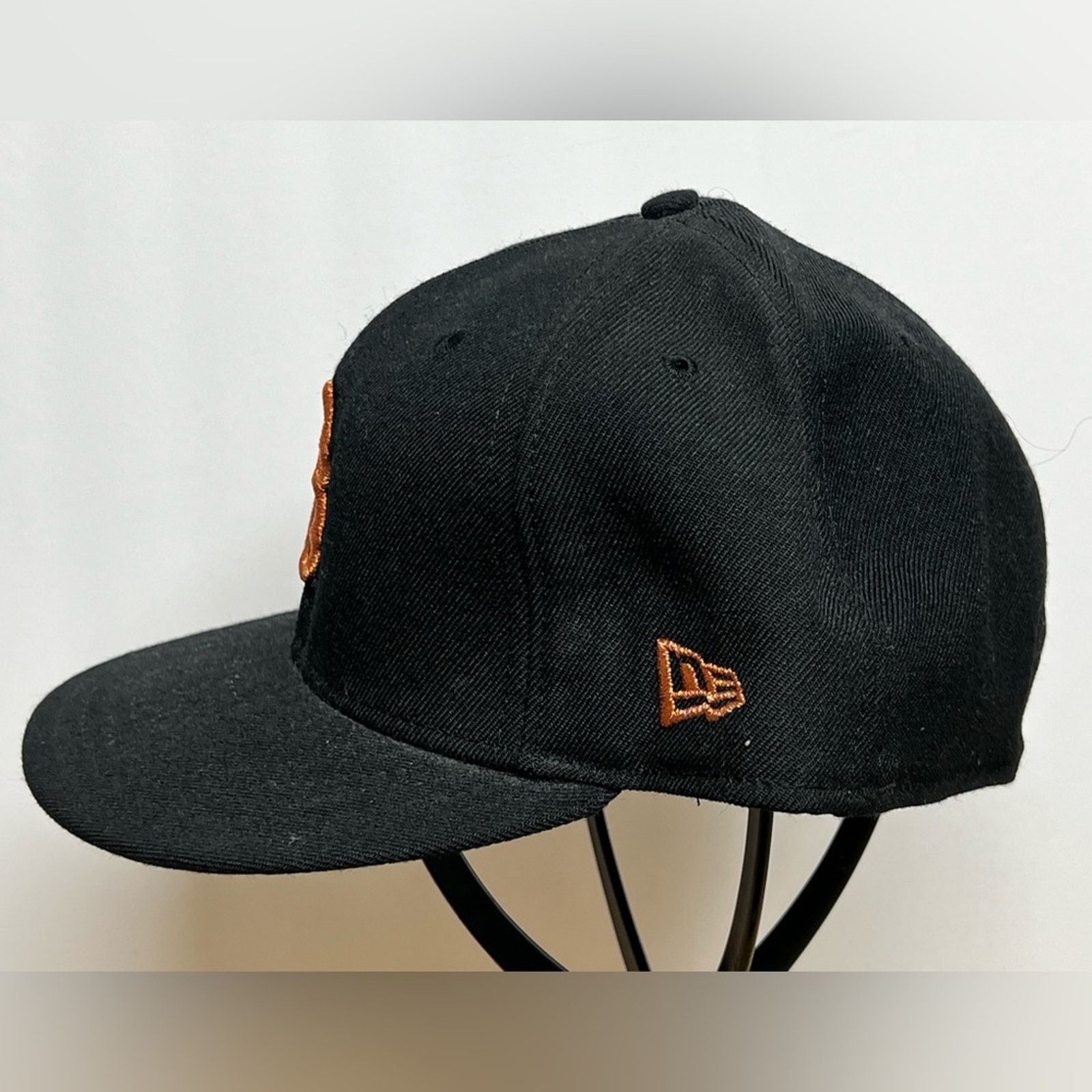 New Era New Era Boston Red Sox Black Copper 59Fifty Fitted Hat 7 3/4 Size ONE SIZE - 3 Thumbnail