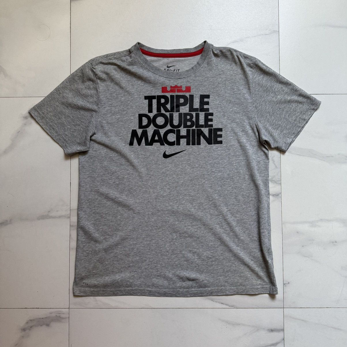 Nike Nike King James Triple Double Machine Tee Size US L / EU 52-54 / 3 - 2 Thumbnail