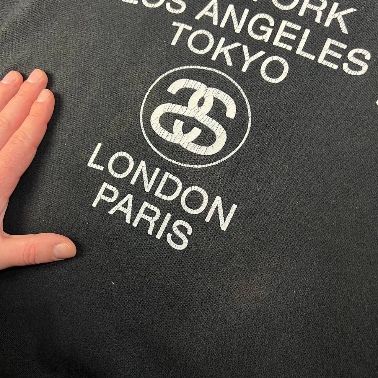 Stussy Stussy Big Logo Vintage Sweatshirt Streetwear Style Size US XL / EU 56 / 4 - 10 Thumbnail