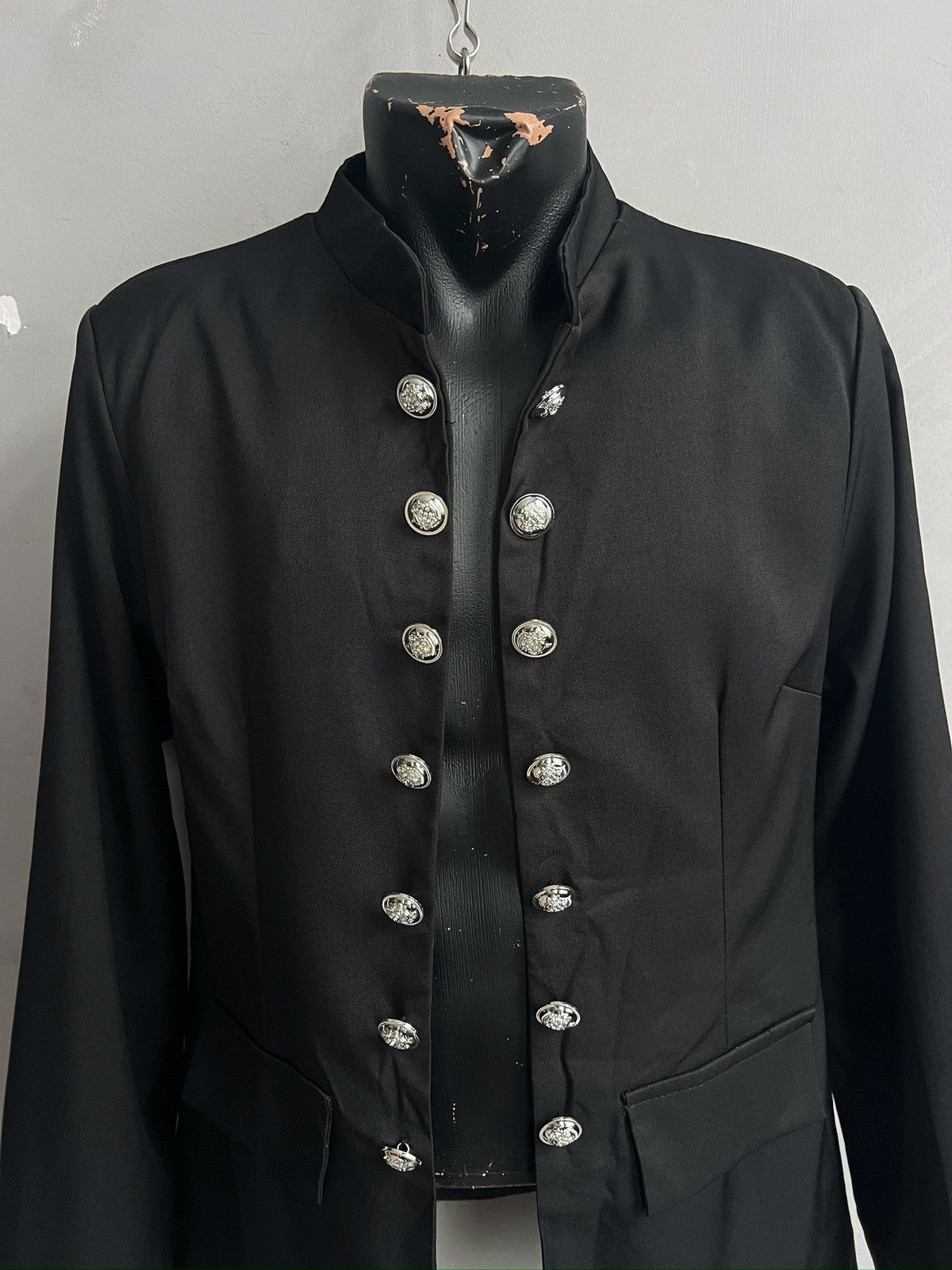 Le Grande Bleu (L.G.B.) Hussar Napoleon jacket black opium hysteric glamour style Size US M / EU 48-50 / 2 - 2 Thumbnail