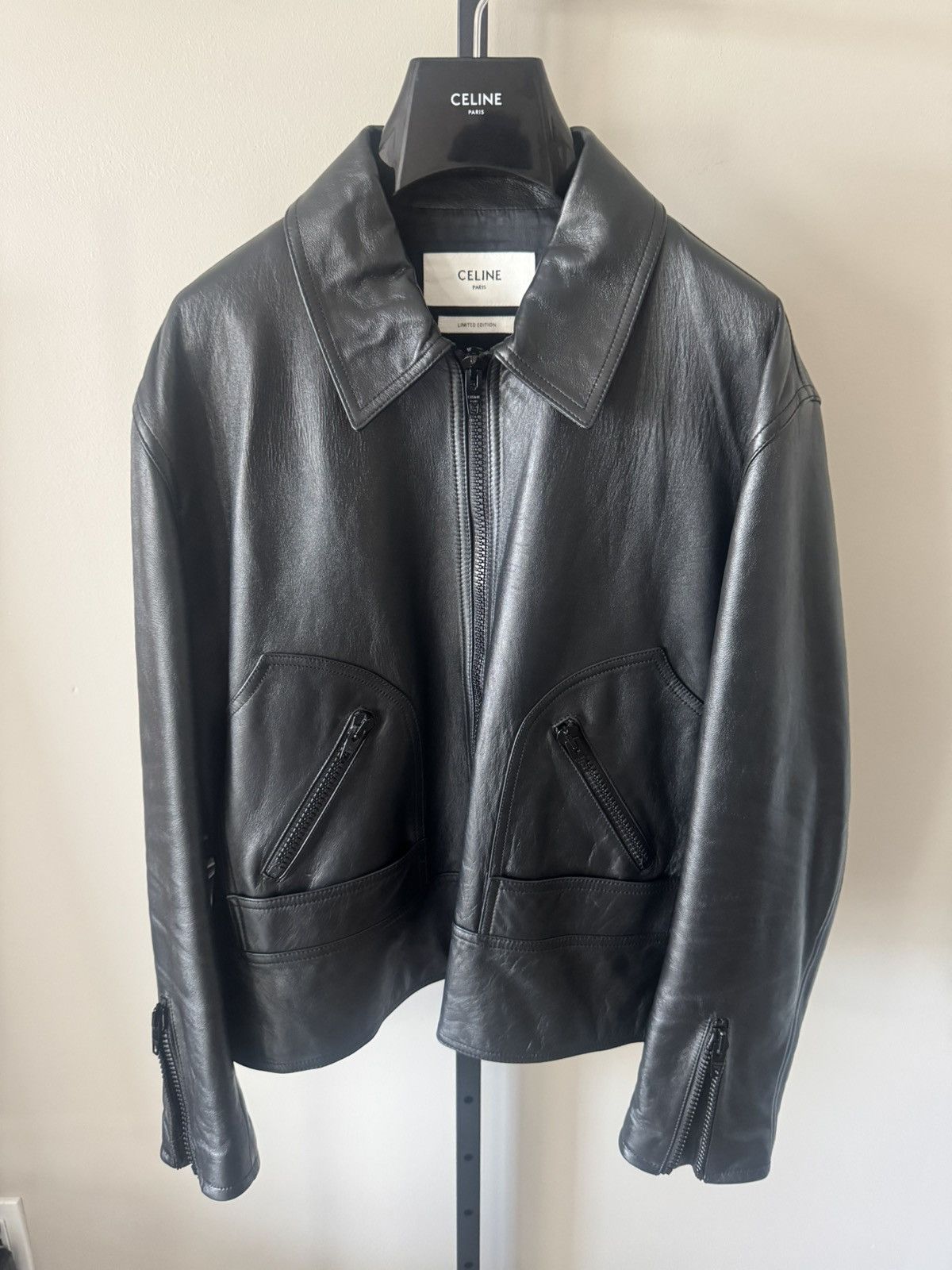 Celine CELINE BY HEDI SLIMANE FW23 WILTERN LIMITED EDITION BLOUSON Size US L / EU 52-54 / 3 - 6 Thumbnail