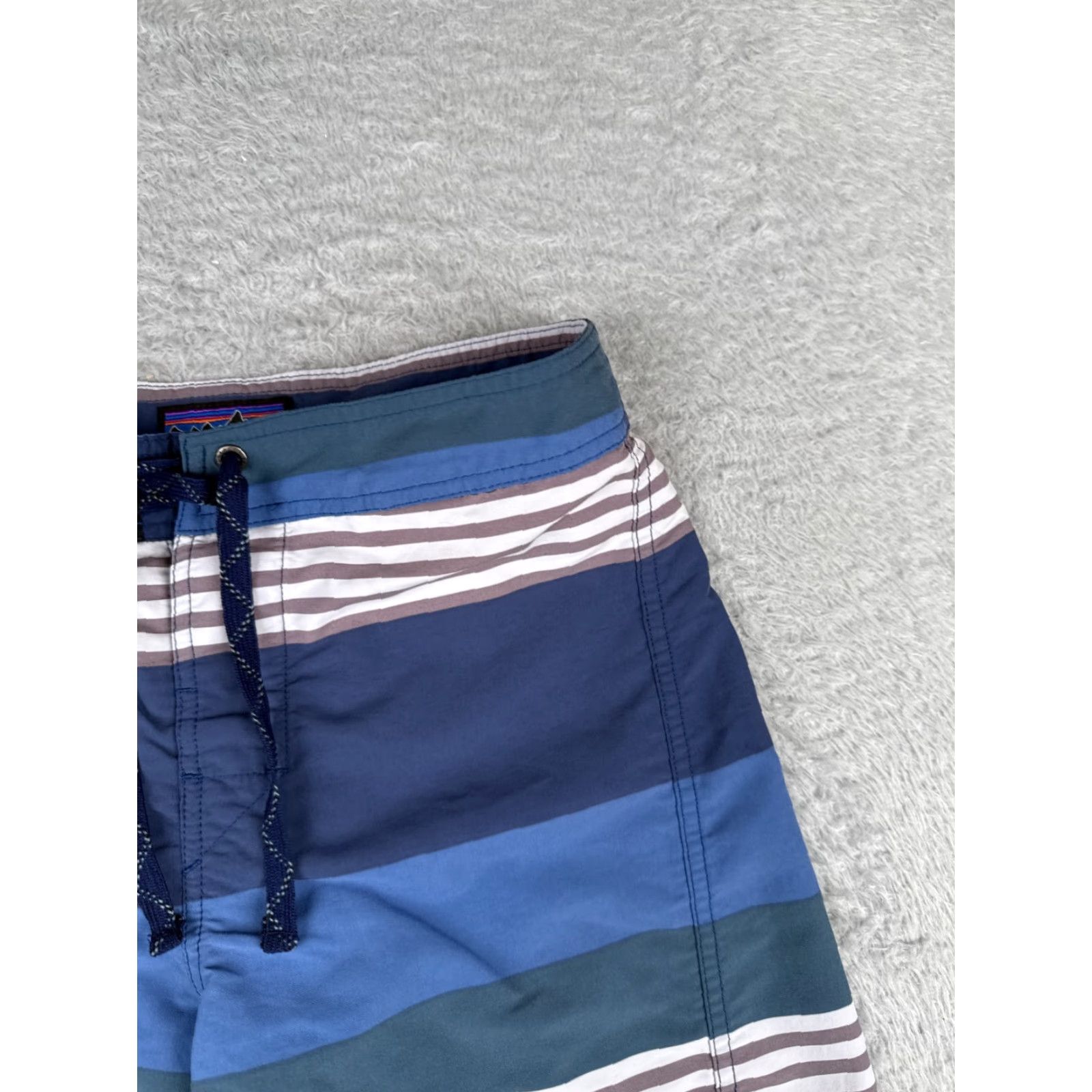 Patagonia Patagonia Board Shorts Mens 28 Blue Stripe Nylon 21" UPF Swim Trunks Beach Pockets Blaues? Size US 28 / EU 44 - 5 Thumbnail