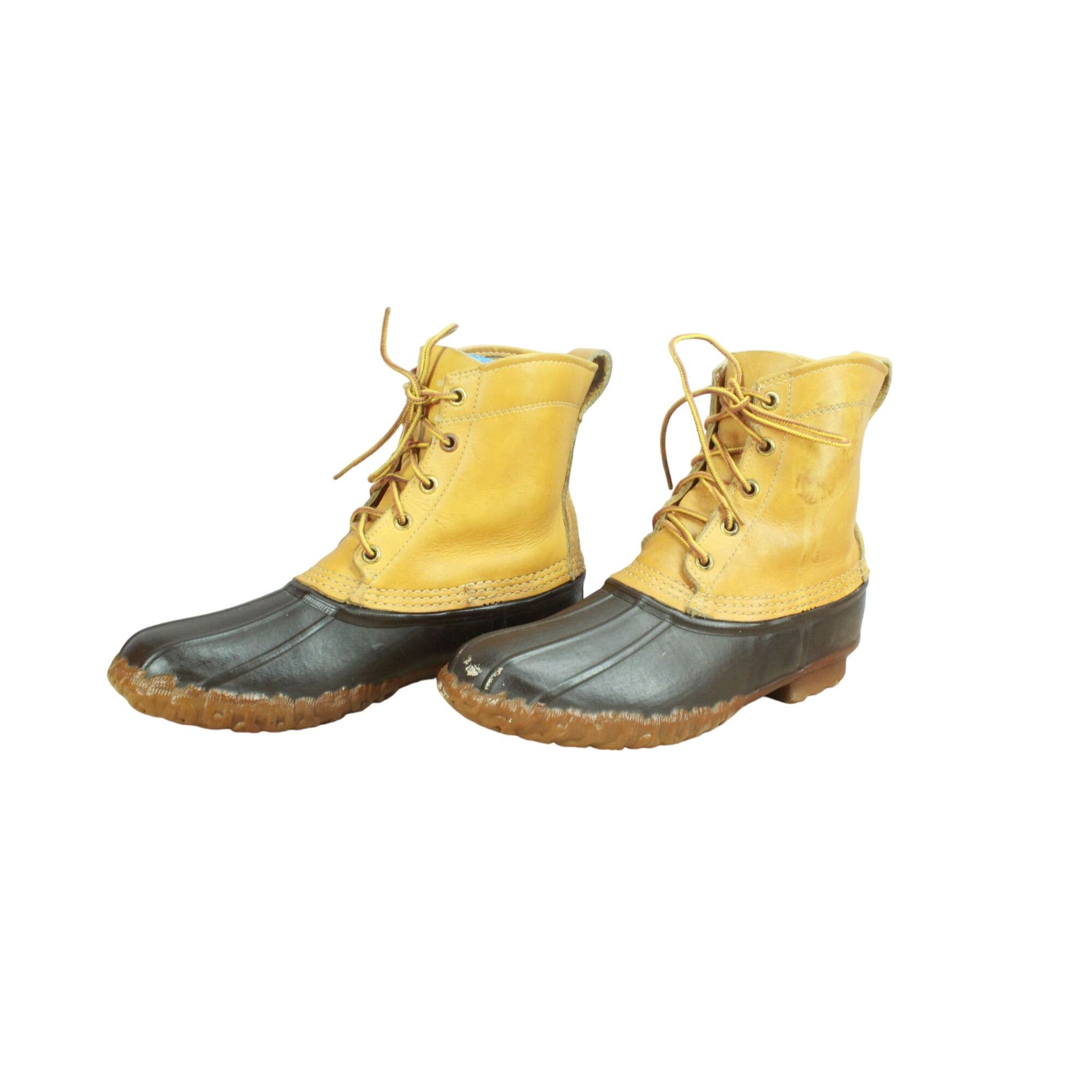 L.L. Bean Vintage LL Bean Women's Unlined Maine Hunting Shoe Duck Boot Size US 8 / IT 38 - 2 Thumbnail