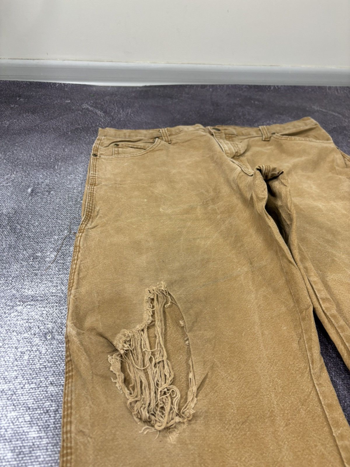 Dickies Vintage Dickies Y2K Orange Workwear Hype Baggy Pants Jeans Size US 36 / EU 52 - 10 Thumbnail
