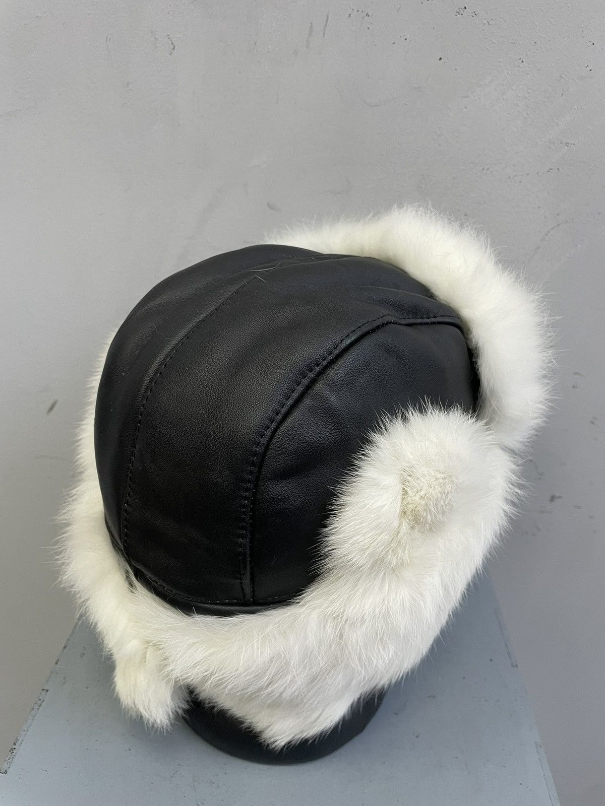 Hysteric Glamour Rare real fur fuzzy ushanka panama hat avant garde y2k Size ONE SIZE - 9 Thumbnail