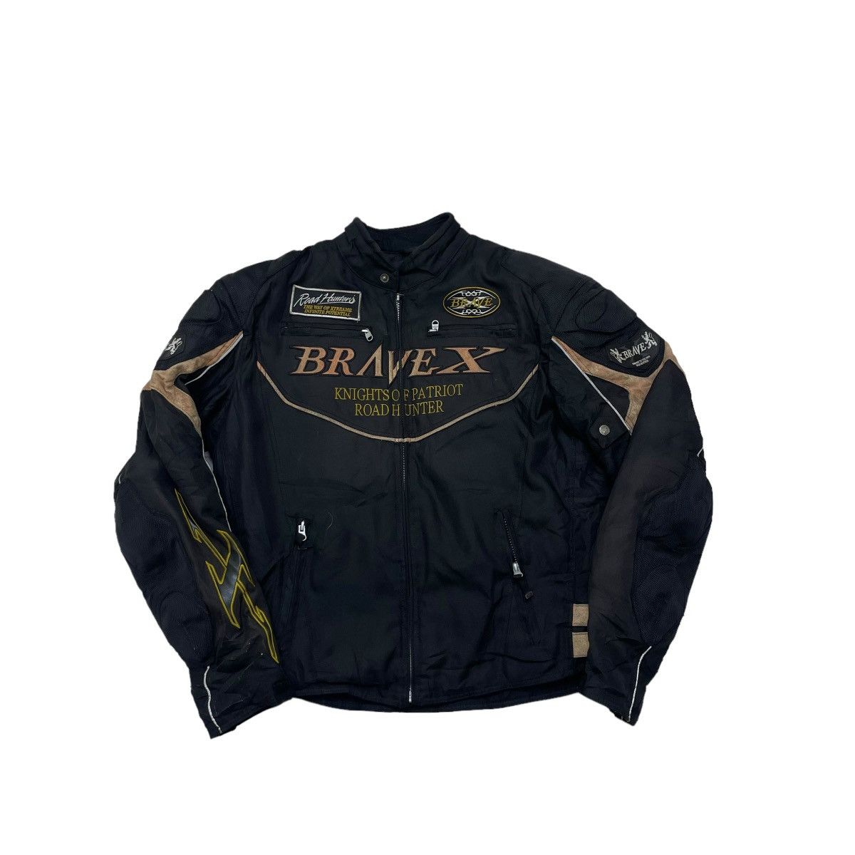Japanese Brand 💥Vintage Japanese Brand Brave Motorcycle Jacket Size US L / EU 52-54 / 3 - 1 Thumbnail