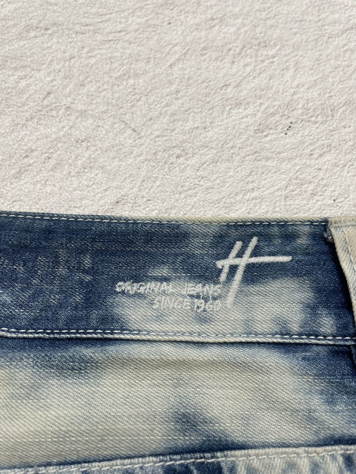 Hysteric Glamour 2000s Hangten Acid Jorts Denim Y2K Japan Style Size US 33 - 7 Thumbnail