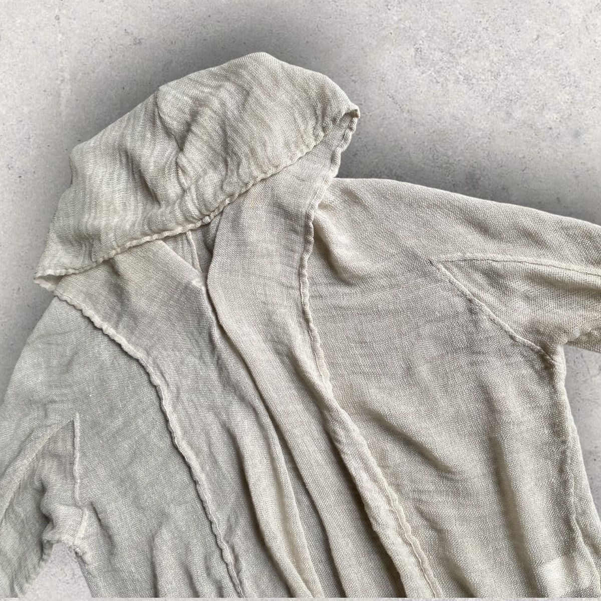 Yohji Yamamoto Y’s Linen Blend Oversized Hoodie Size M / US 6-8 / IT 42-44 - 2 Thumbnail