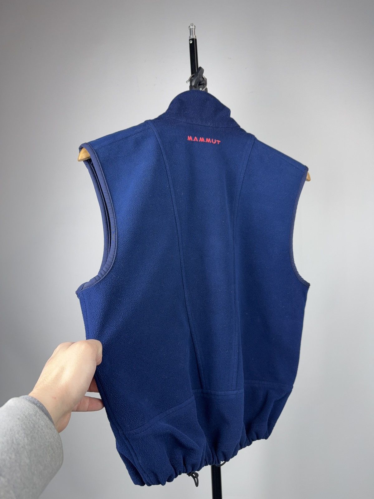 Mammut Vintage Mammut Polartec Fleece Vest Navy Blue Outdoor Zip Size US S / EU 44-46 / 1 - 12 Thumbnail