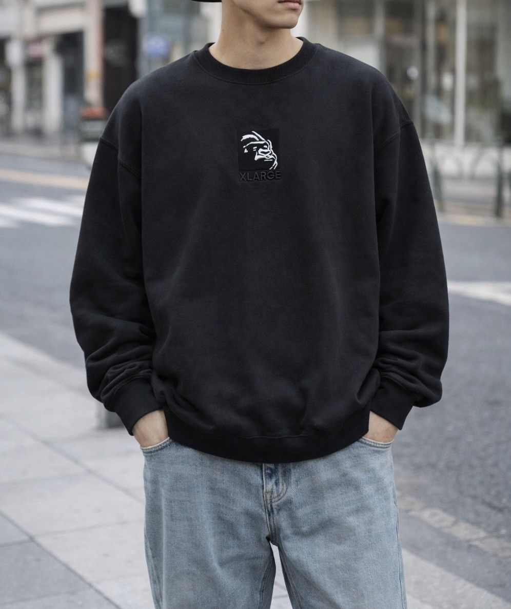 Xlarge Vintage X-Large Gorilla Logo Faded Crewneck Size US XL / EU 56 / 4 - 1 Thumbnail