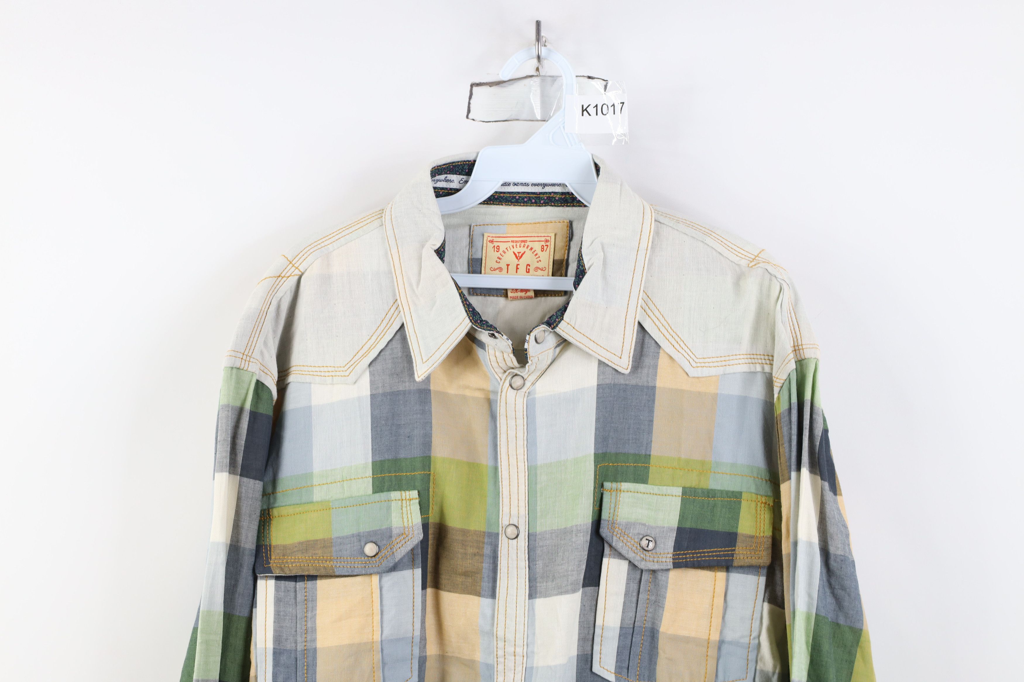 Vintage Deadstock Vintage Y2K Triple Fat Goose Snap Button Shirt Size US XXL / EU 58 / 5 - 2 Thumbnail