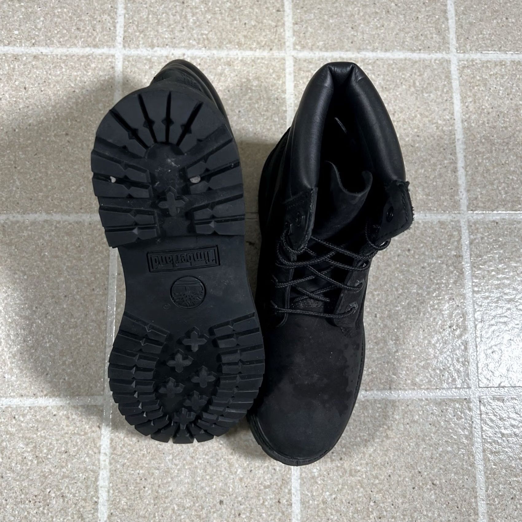 Timberland TIMBERLAND Boots Snow Boot Waterproof Nubuck Black 7 Women Size US 7 / IT 37 - 4 Thumbnail