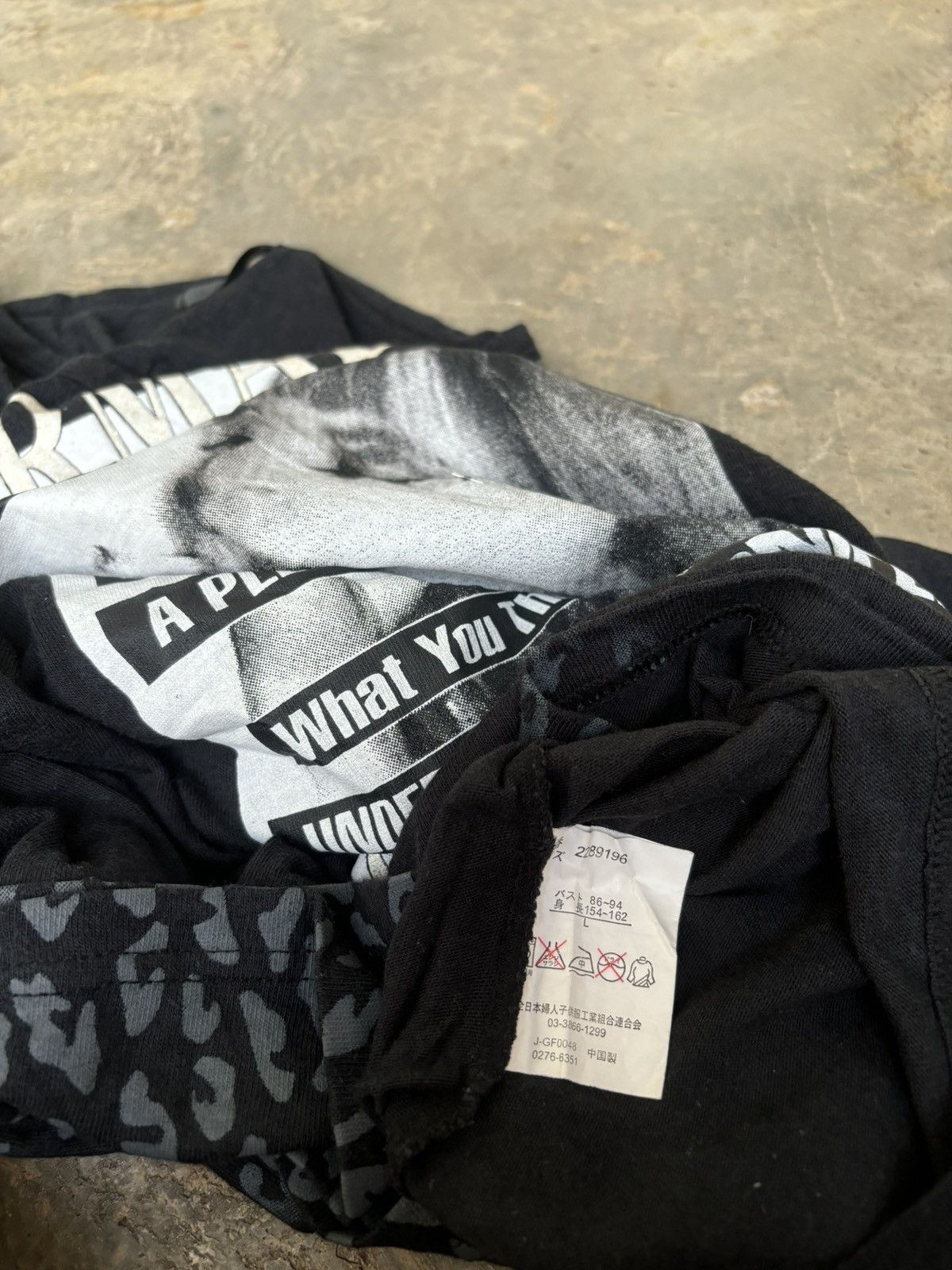 Hysteric Glamour × If Six Was Nine × Japanese Brand Y2k Spinkle Normally Ifsixwasnine Punk style Longsleeve Size US M / EU 48-50 / 2 - 9 Thumbnail