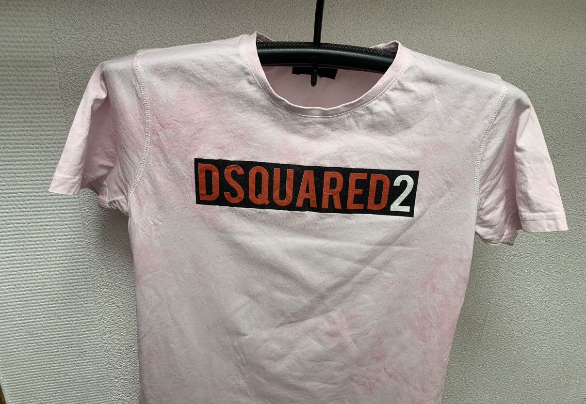 Dsquared2 Dsquared2 tie-die big logo t-shirt M sz Size US M / EU 48-50 / 2 - 2 Thumbnail