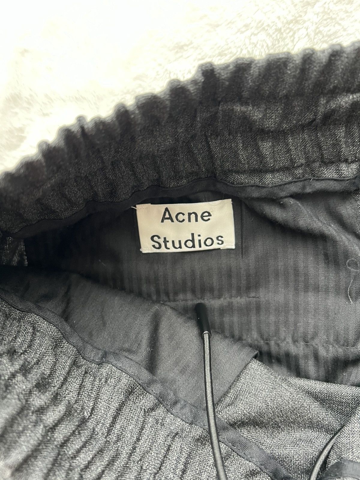 Acne Studios GREY ACNE STUDIOS TROUSER Size 48R - 2 Thumbnail