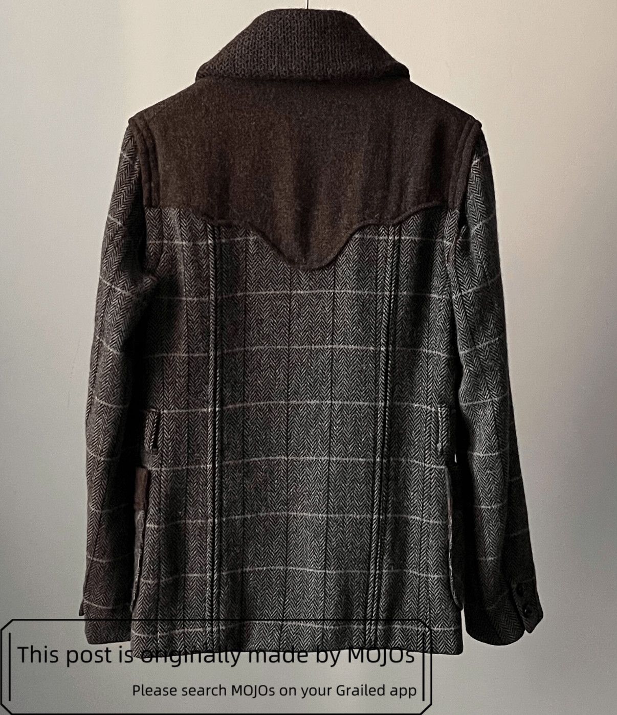 Number (N)ine Sz 2 Number Nine 02AW Patch Hunting Wool Coat mojos2515 Size US M / EU 48-50 / 2 - 2 Thumbnail