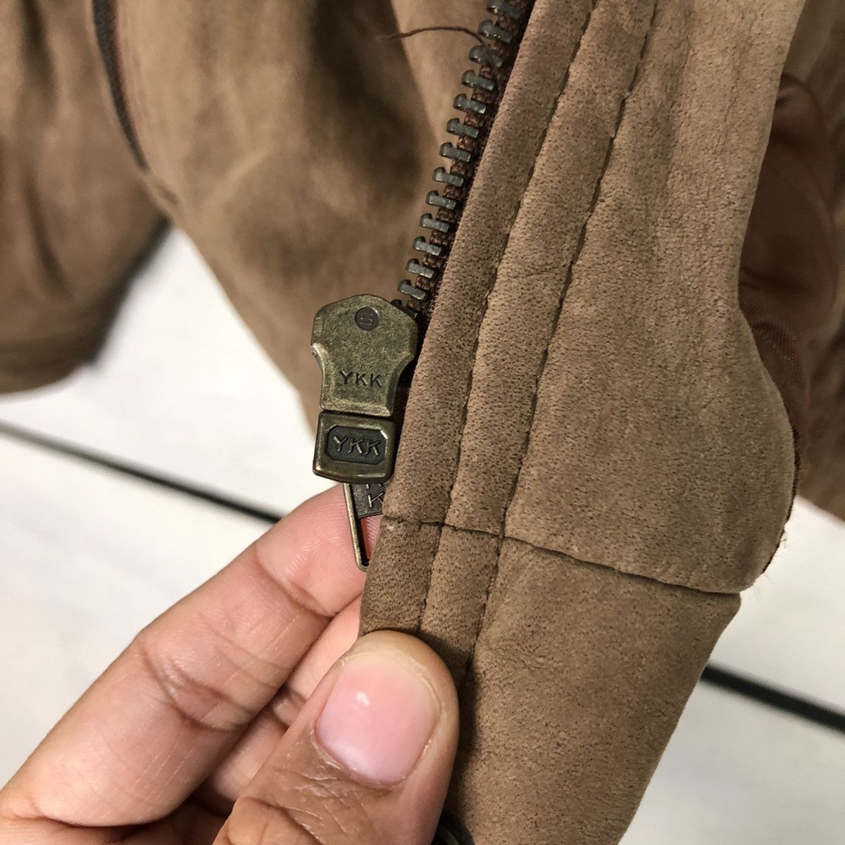 Japanese Brand 📌Vintage Bomber Leather Jacket Adventure Bound Issey Miyake Size US M / EU 48-50 / 2 - 19 Thumbnail