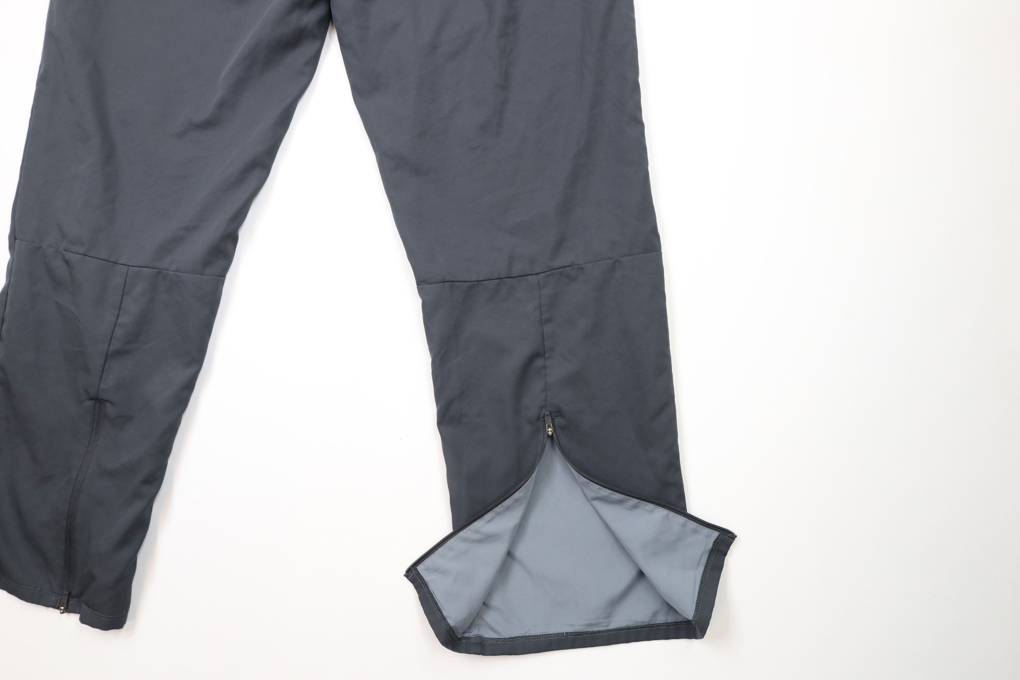 Nike × Vintage Vintage Nike Scott Mini Swoosh Lined Zip Cuff Wide Leg Pants Size US 36 / EU 52 - 12 Thumbnail