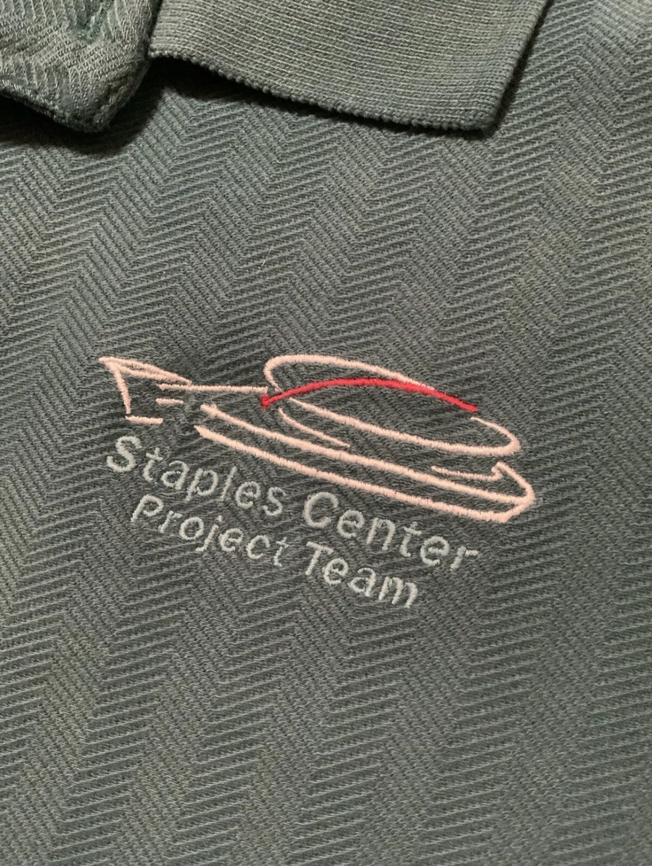 Vintage Vintage Vantage Staples Center Project Team Staff Polo Shirt Size US XL / EU 56 / 4 - 1 Thumbnail