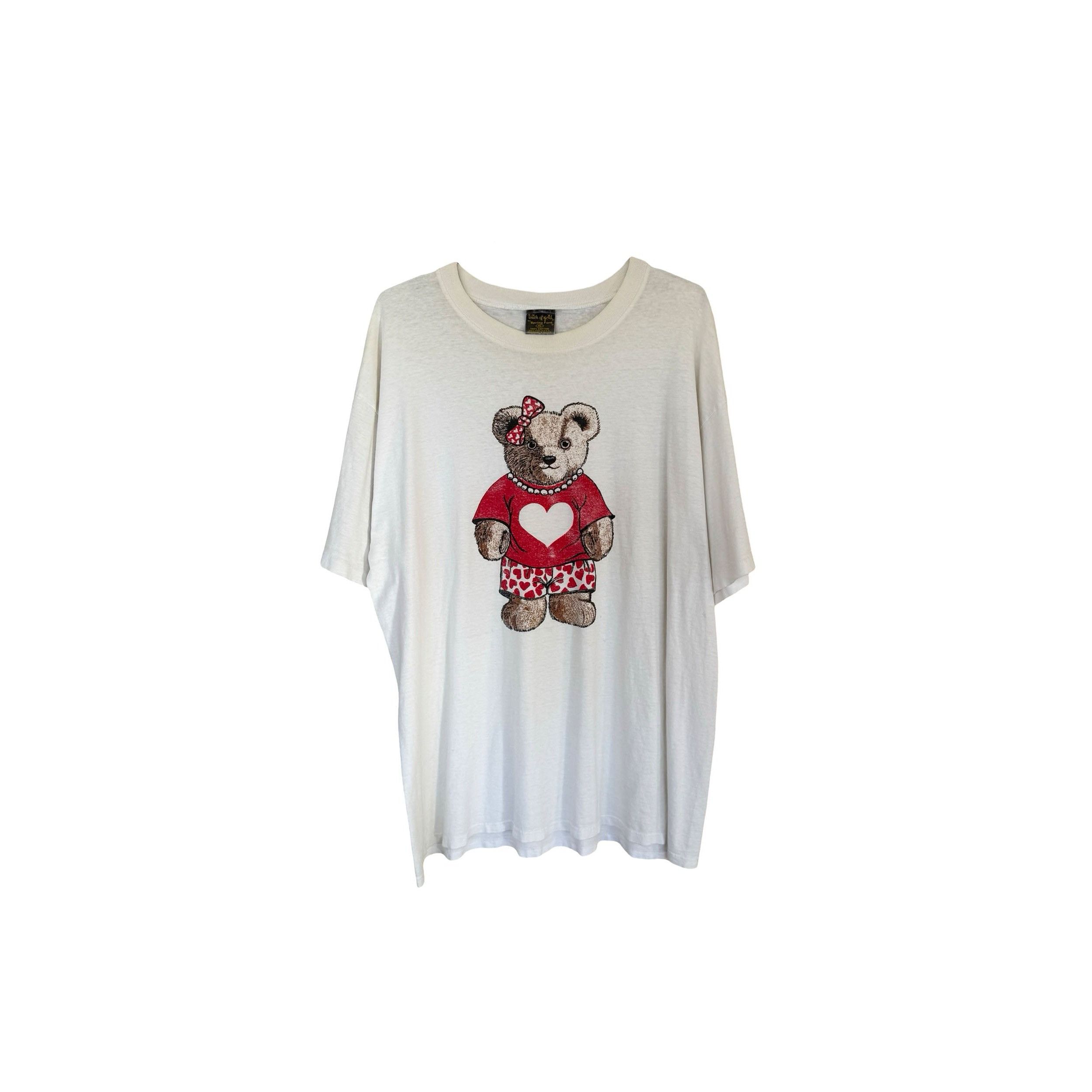 Vintage Princess Diana Bear Tee Size US XL / EU 56 / 4 - 1 Thumbnail
